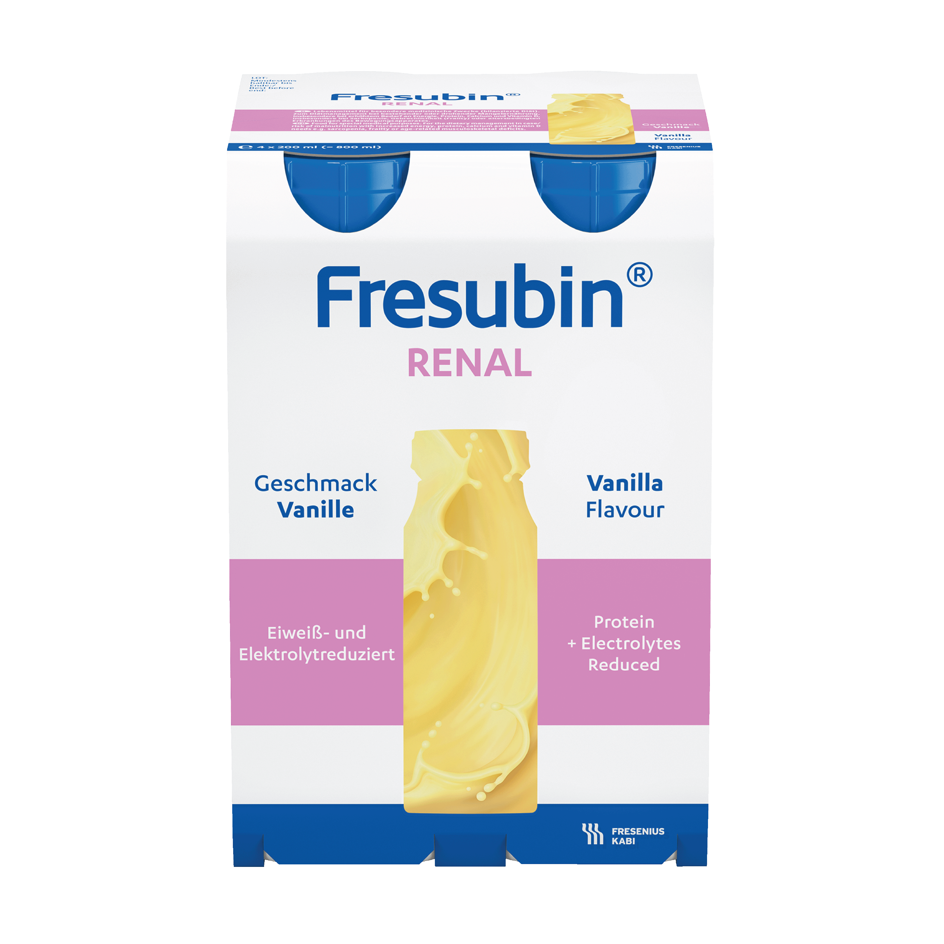 Fresubin Renal Vanilje, 4x200 ml