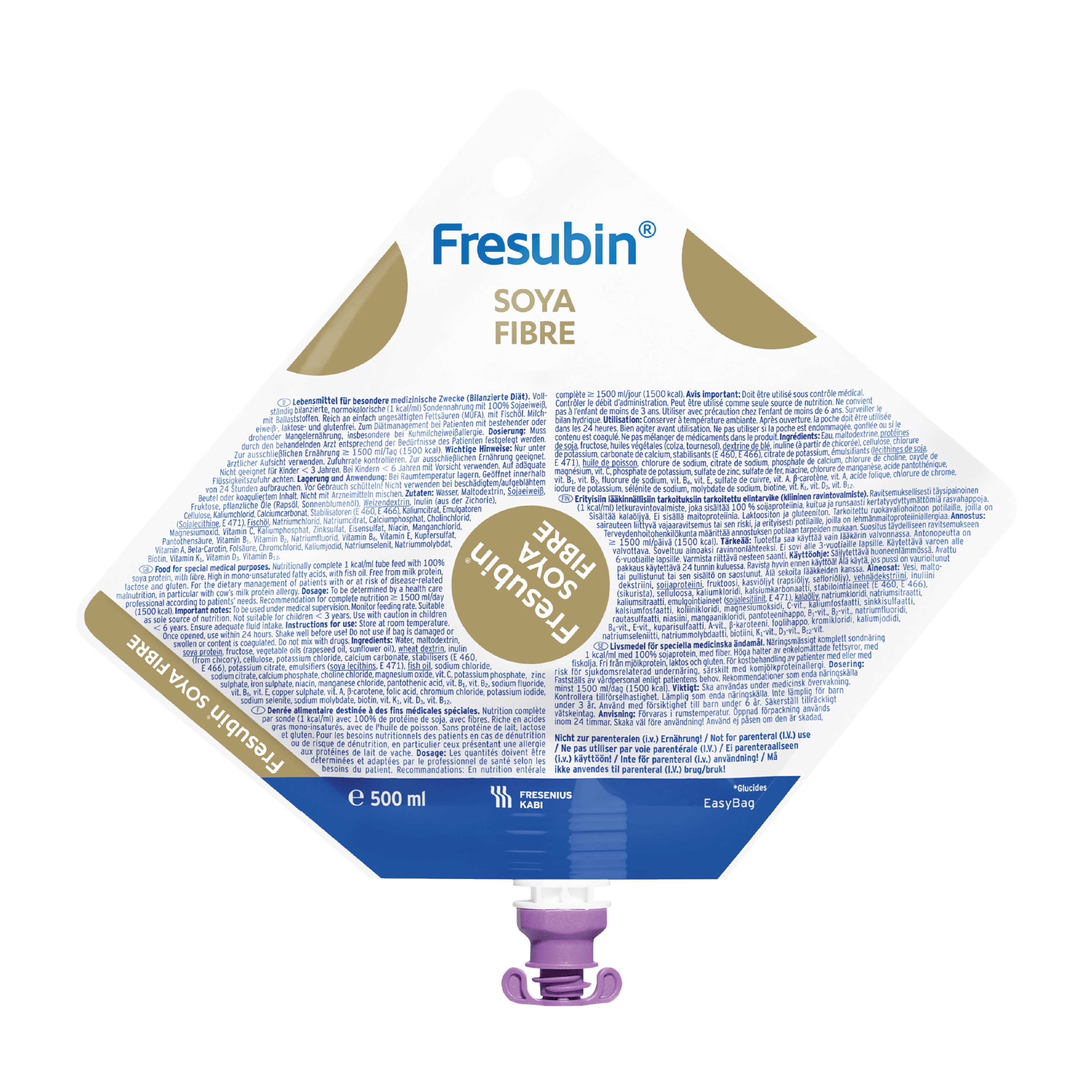 Fresubin Soya Fibre sondeløsning, 15x500 ml