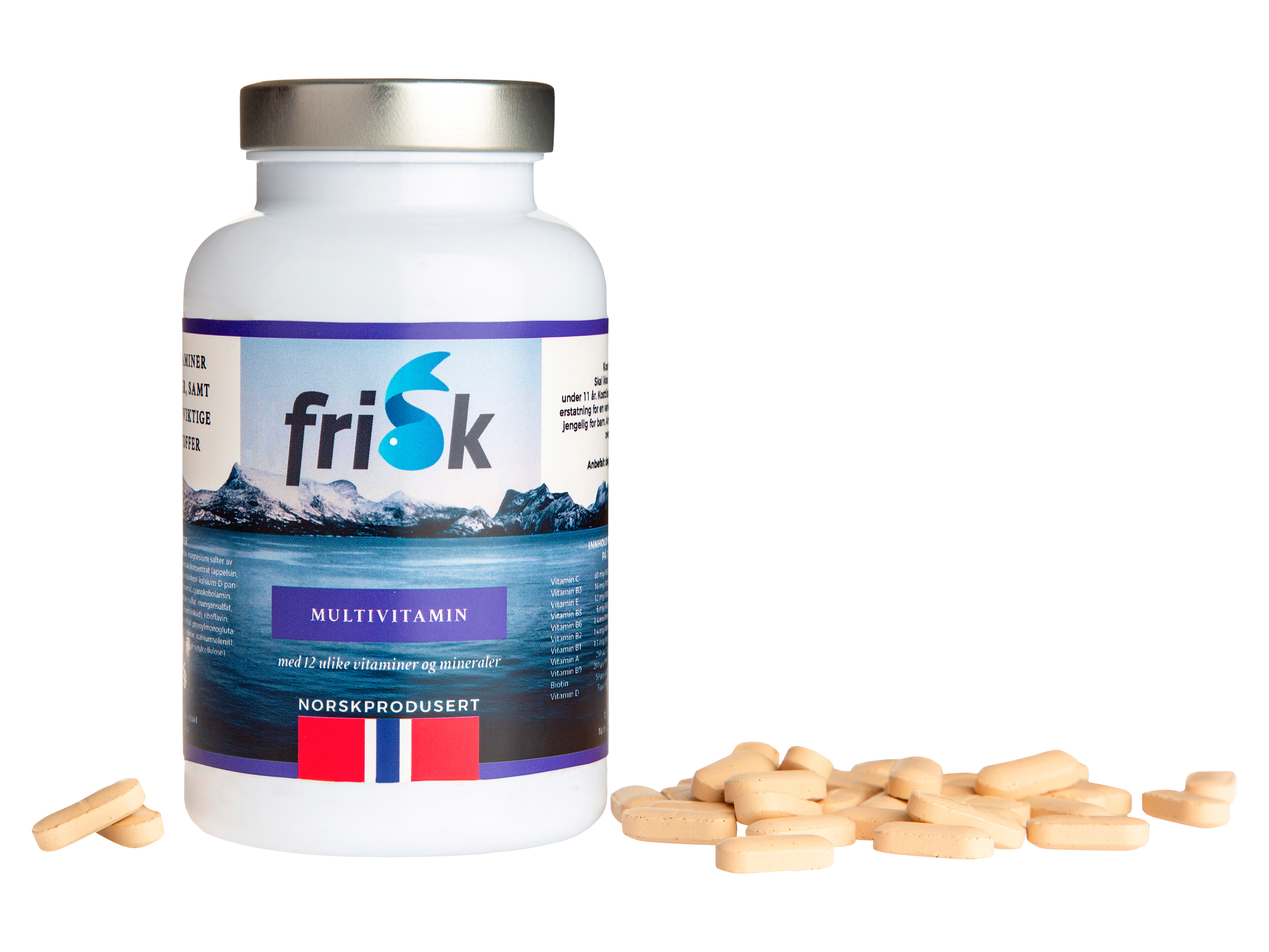 Frisk Multivitamin, 120 stk.