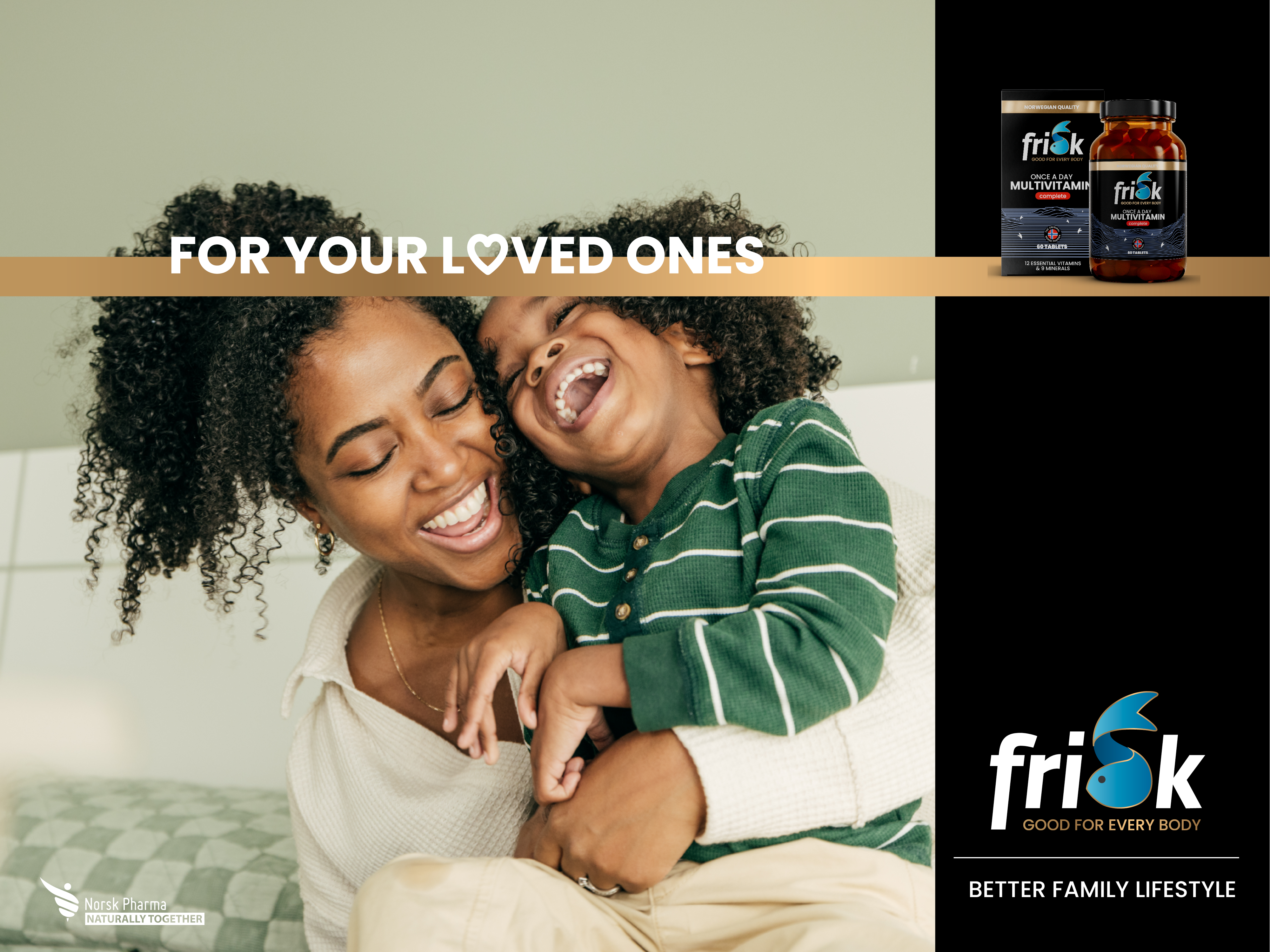 Frisk Multivitamin Complete, 120 stk.