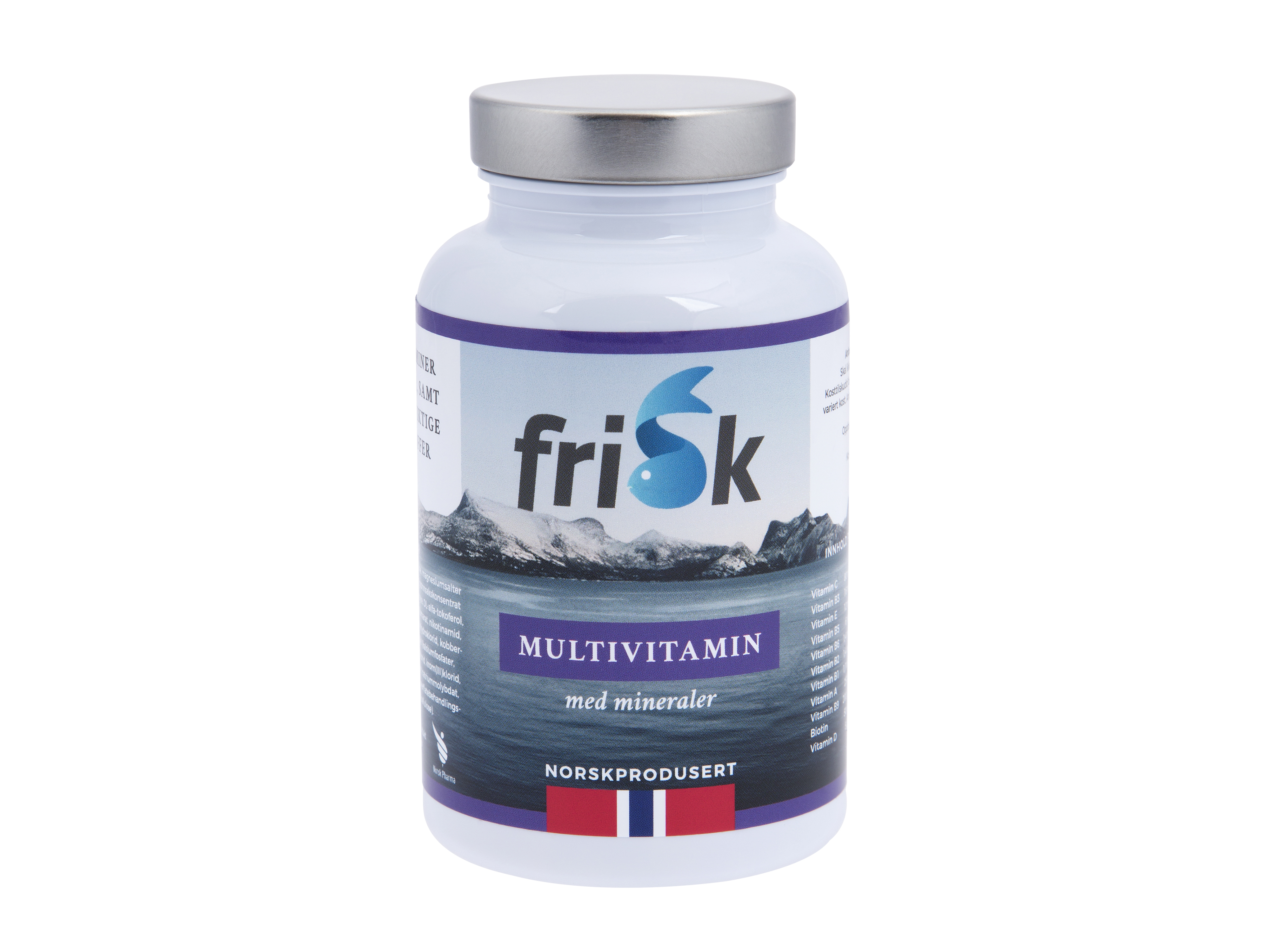 Frisk Multivitamin med Mineraler 180 tabletter