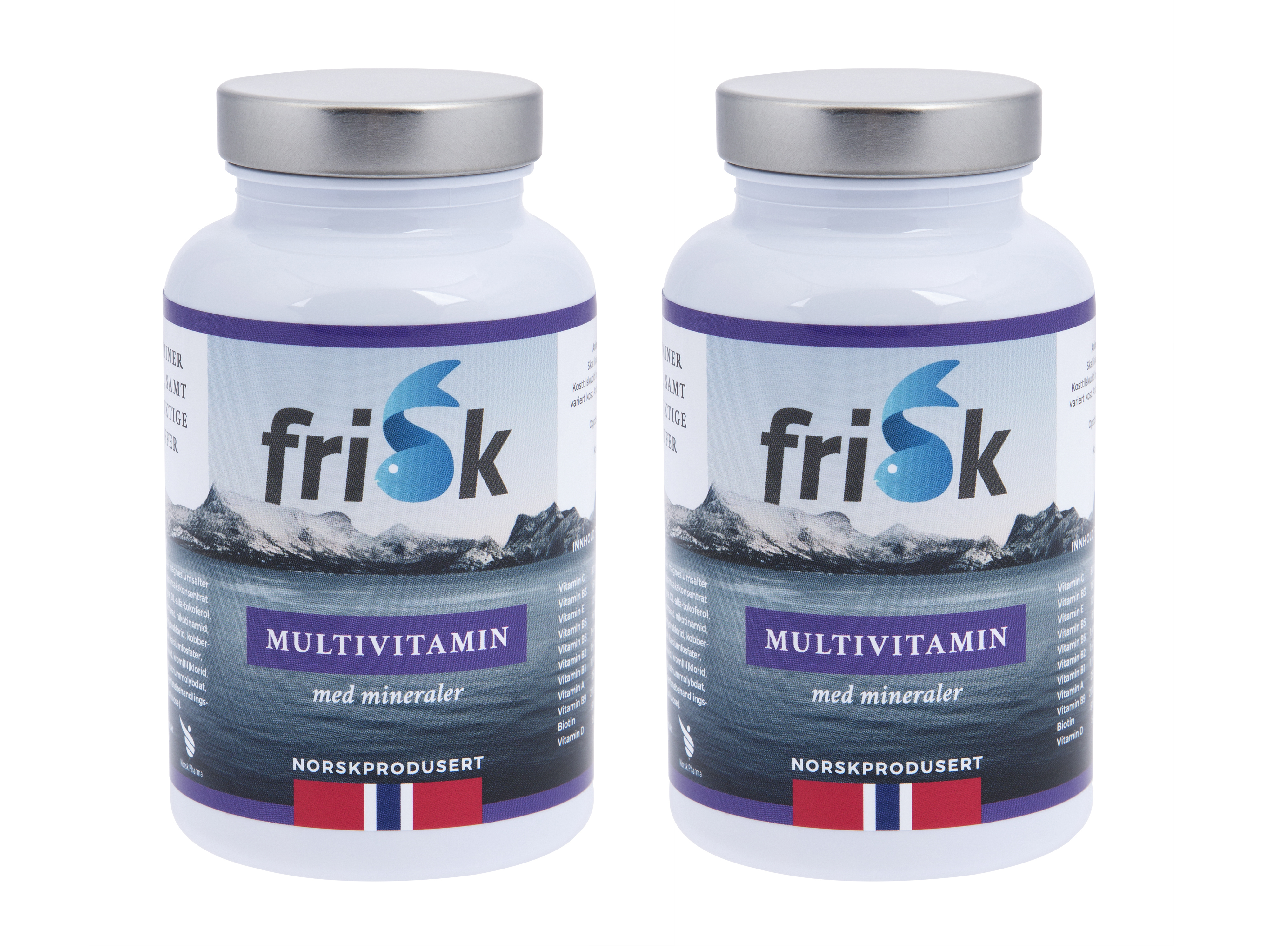 Frisk Multivitamin, 2 x 180 stk.