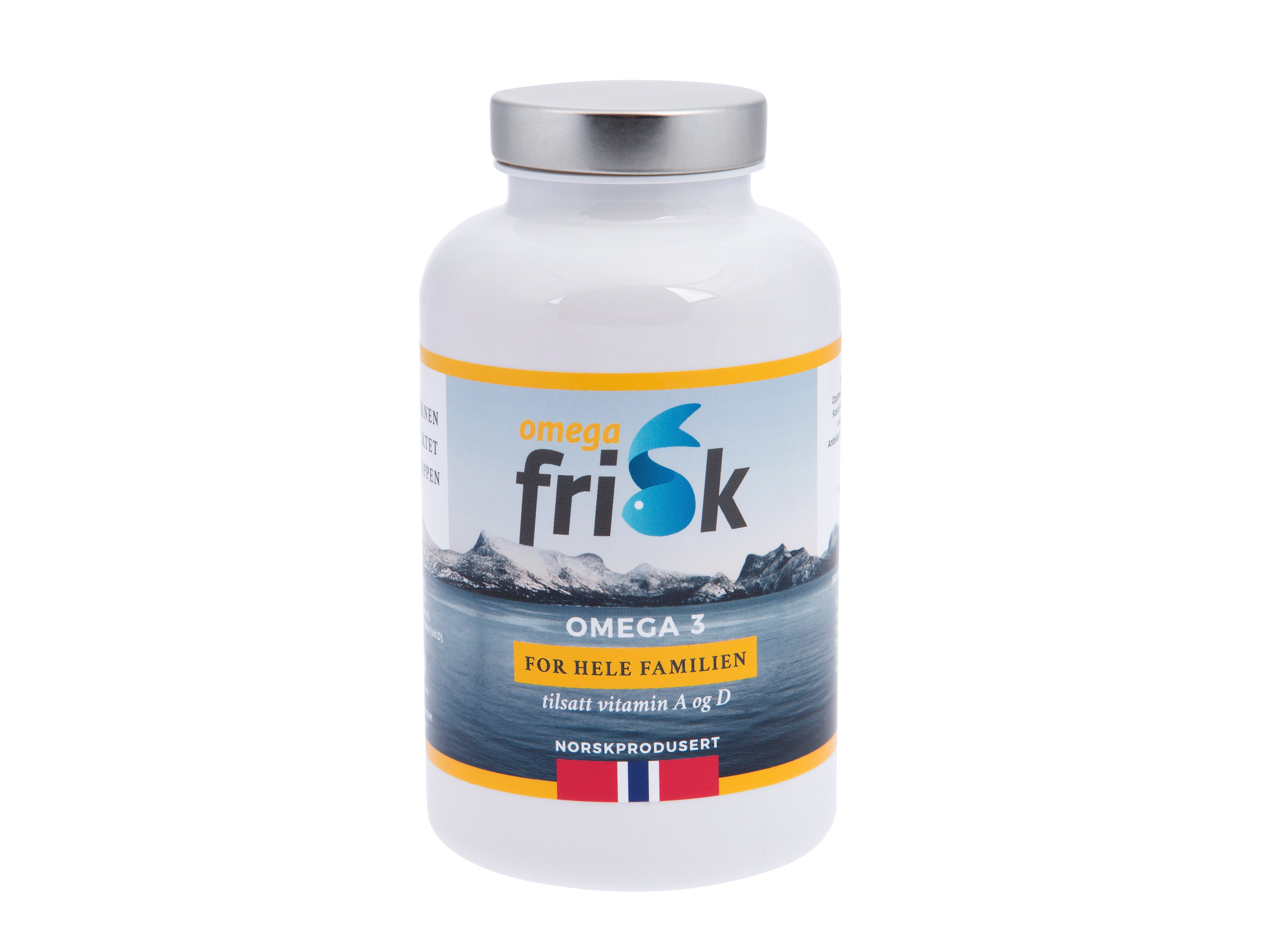 Frisk Omega 3, 180 kapsler