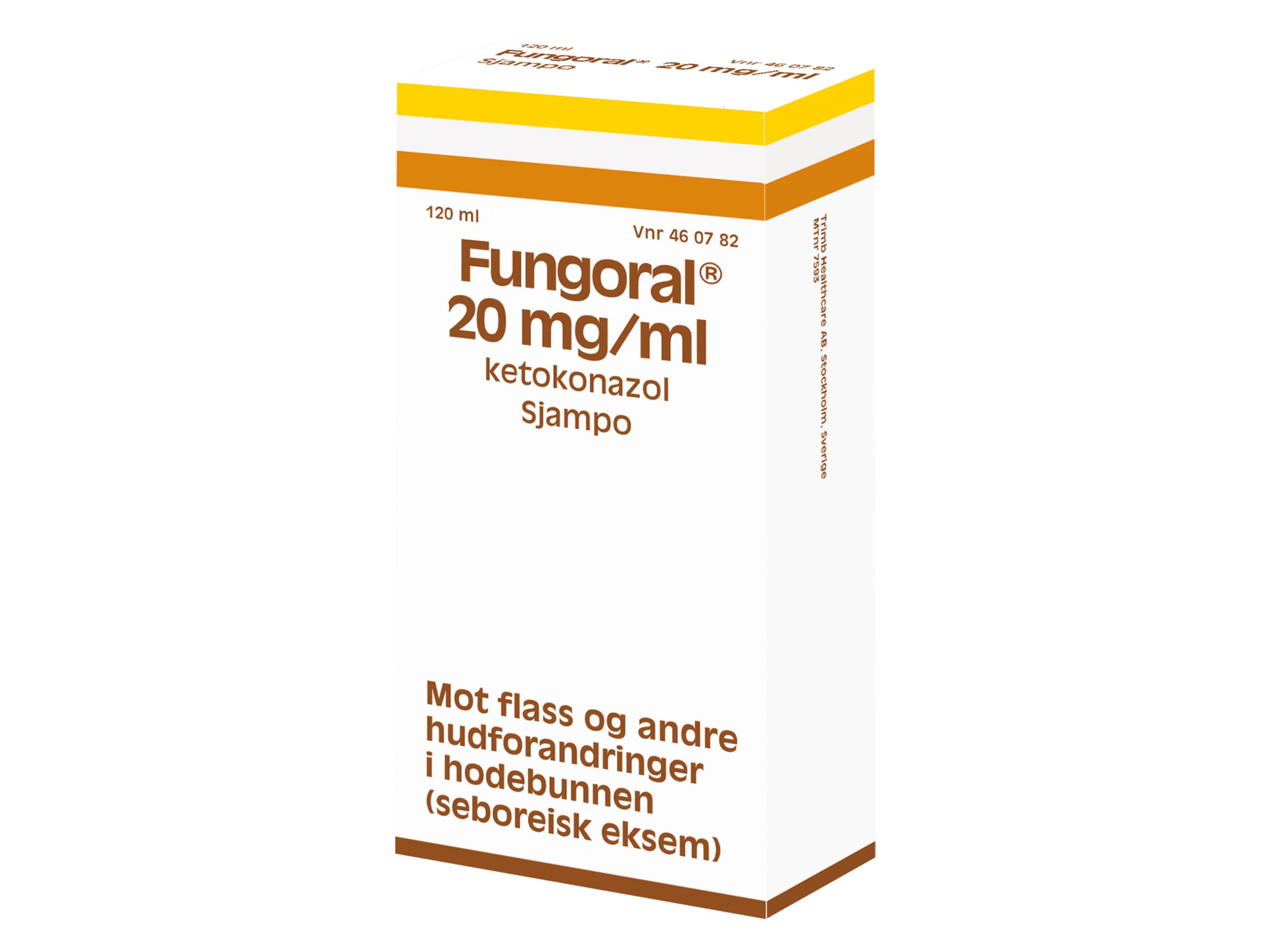 Fungoral Shampoo 20mg/ml, 120 ml.