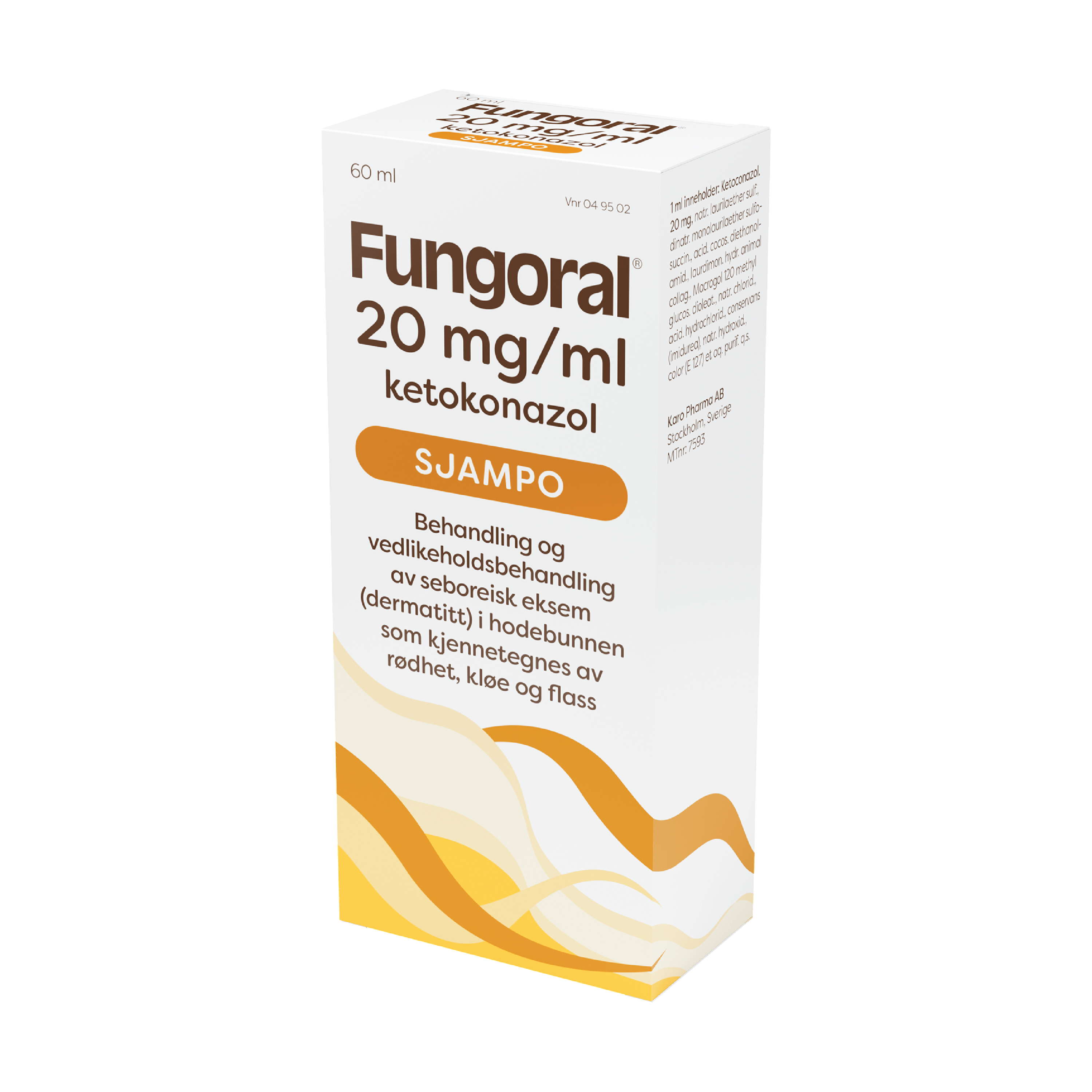 Fungoral Shampoo 20mg/ml, 60 ml