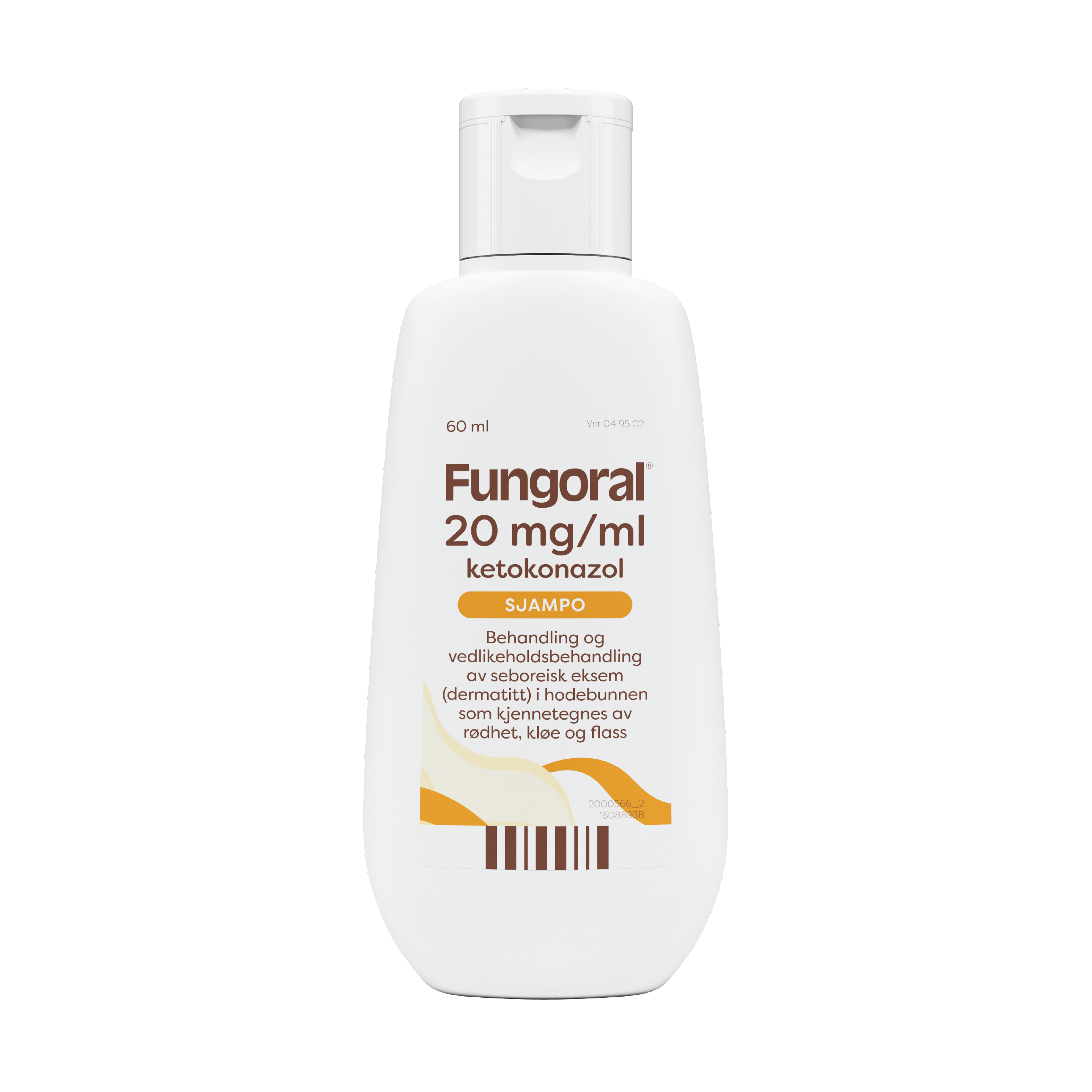 Fungoral Shampoo 20mg/ml, 60 ml
