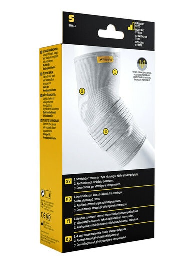 Futuro Comfort Albuestøtte med trykkputer, Small, 1 stk.