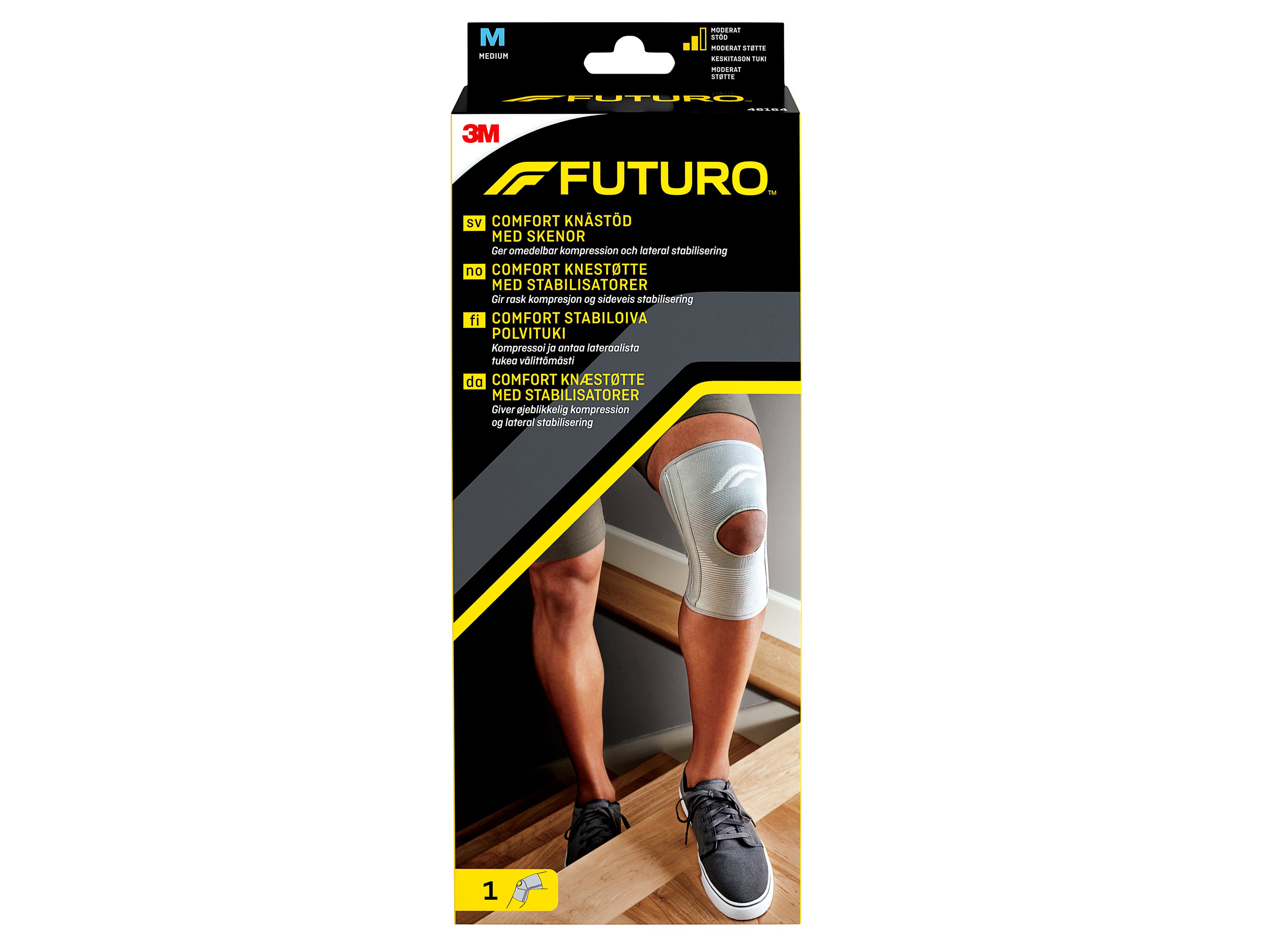 Futuro Comfort Knestøtte, M 1 stk.