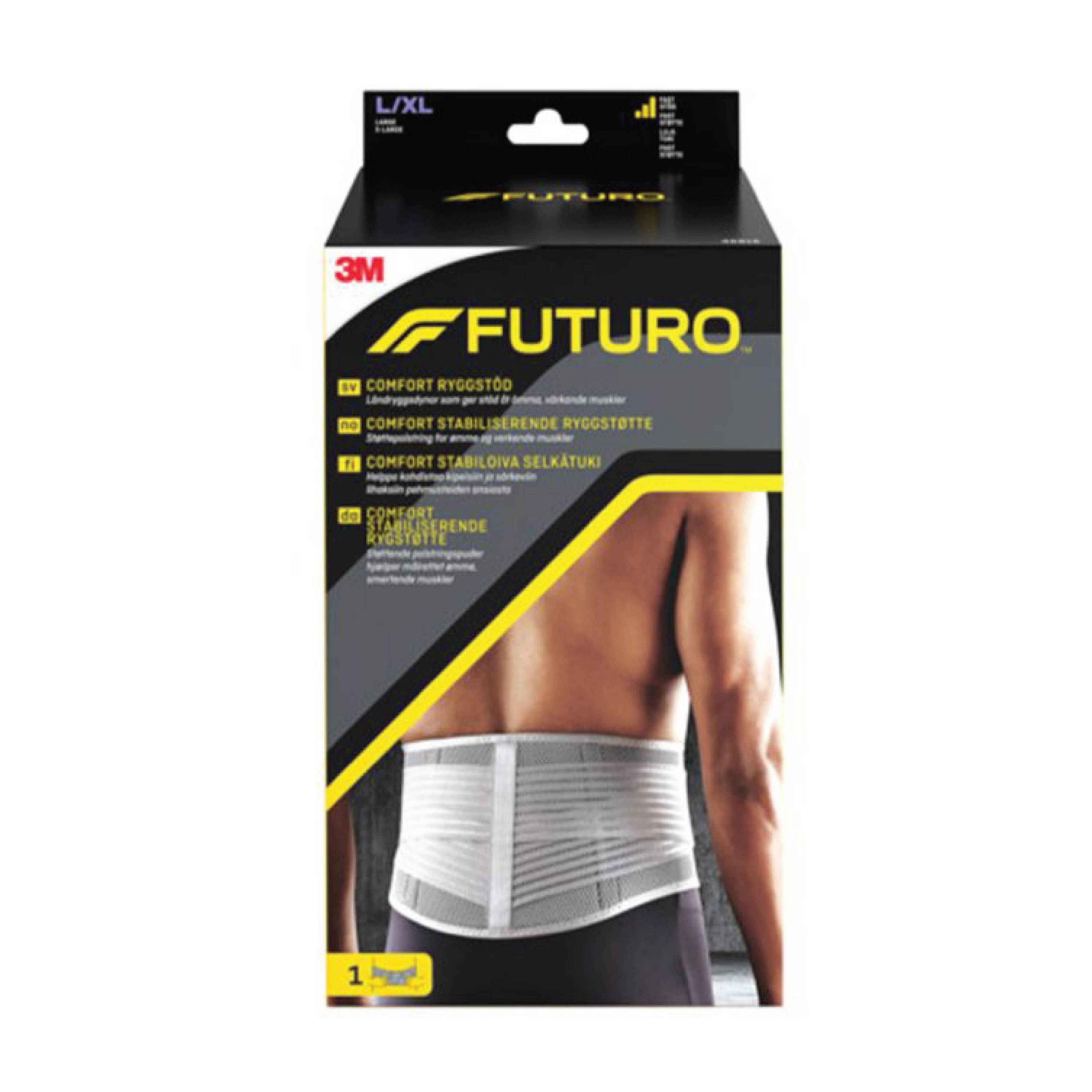 Futuro Comfort Ryggbandasje, L/XL, 1 stk.