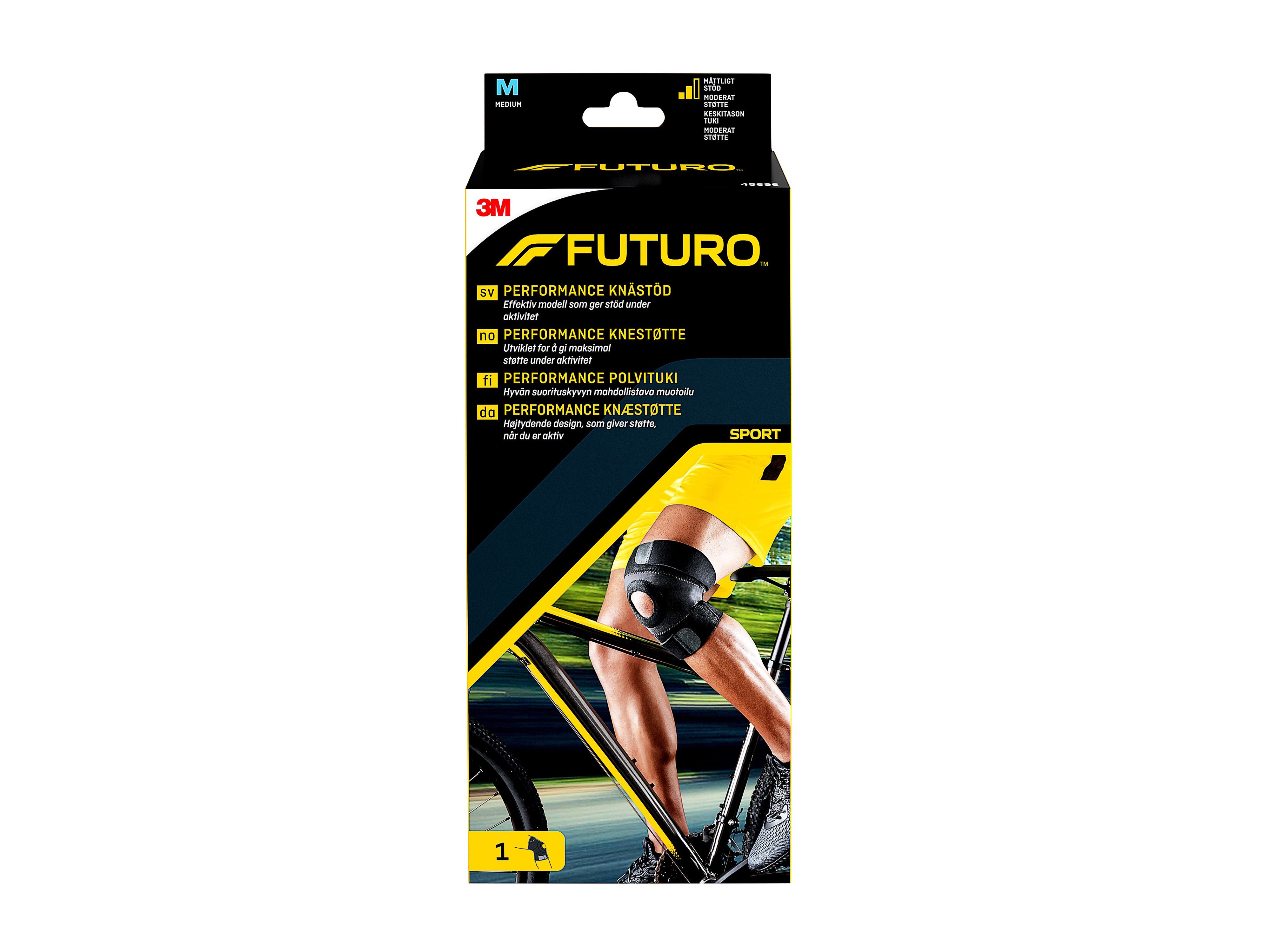 Futuro Sport Knestøtte, Str. M, 1 stk.