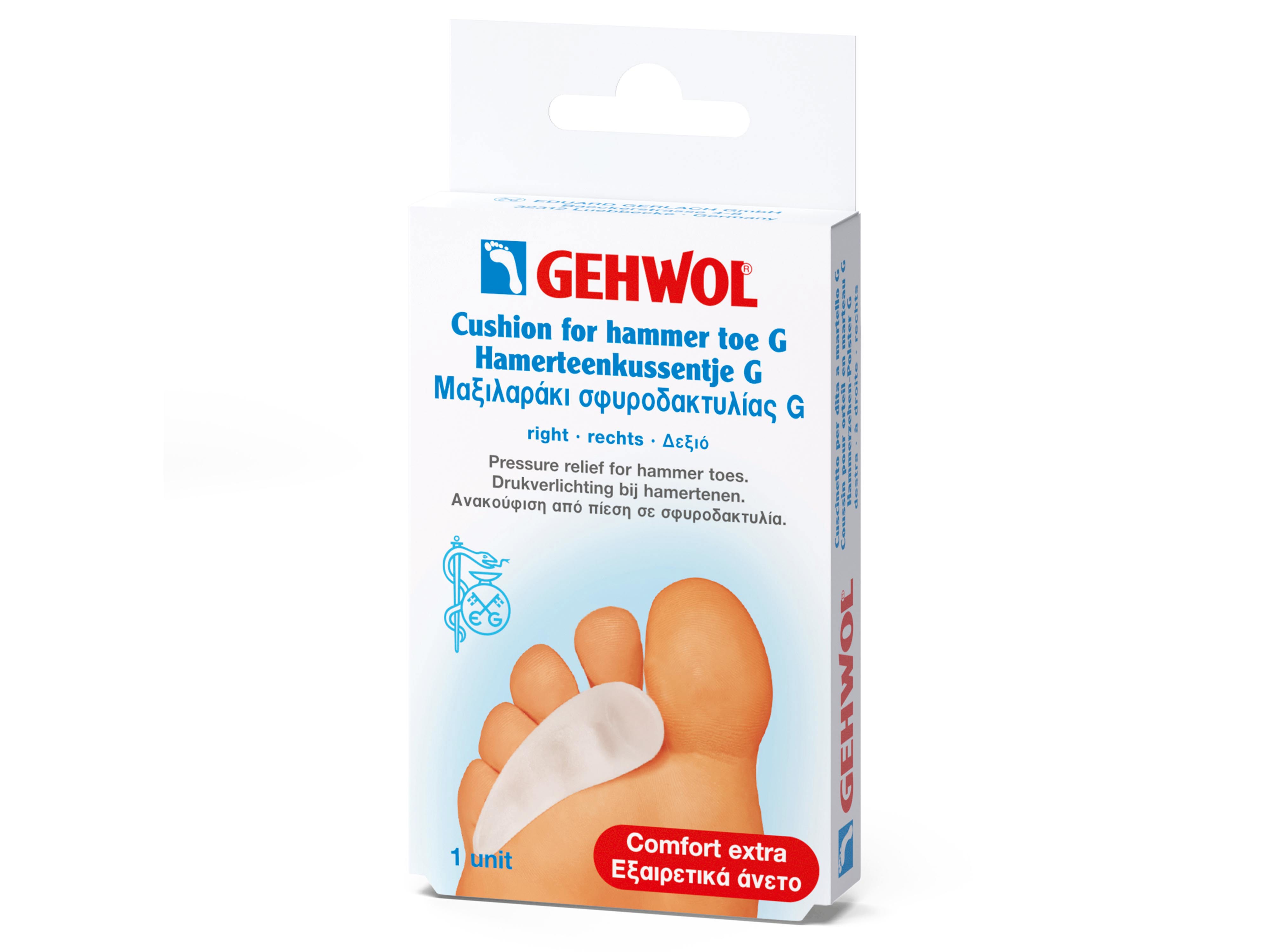 Gehwol Cushion Hammer Toe G – høyre, 1 stk