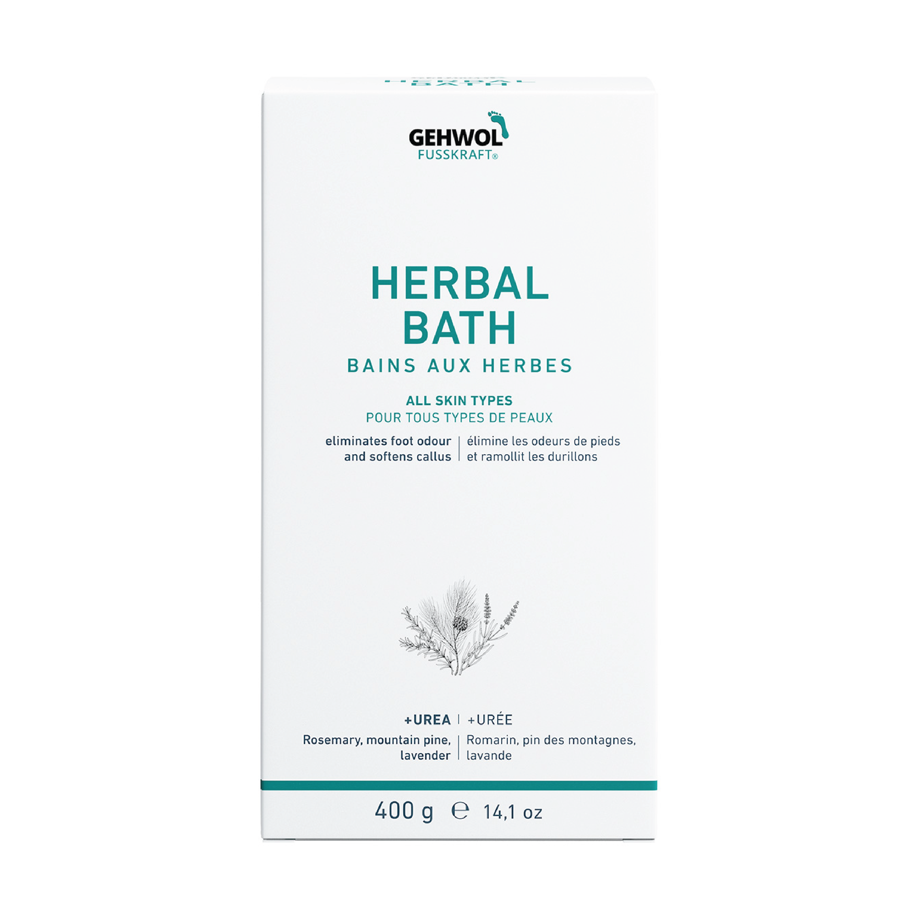 Gehwol Fusskraft Herbal Bath, 400 g