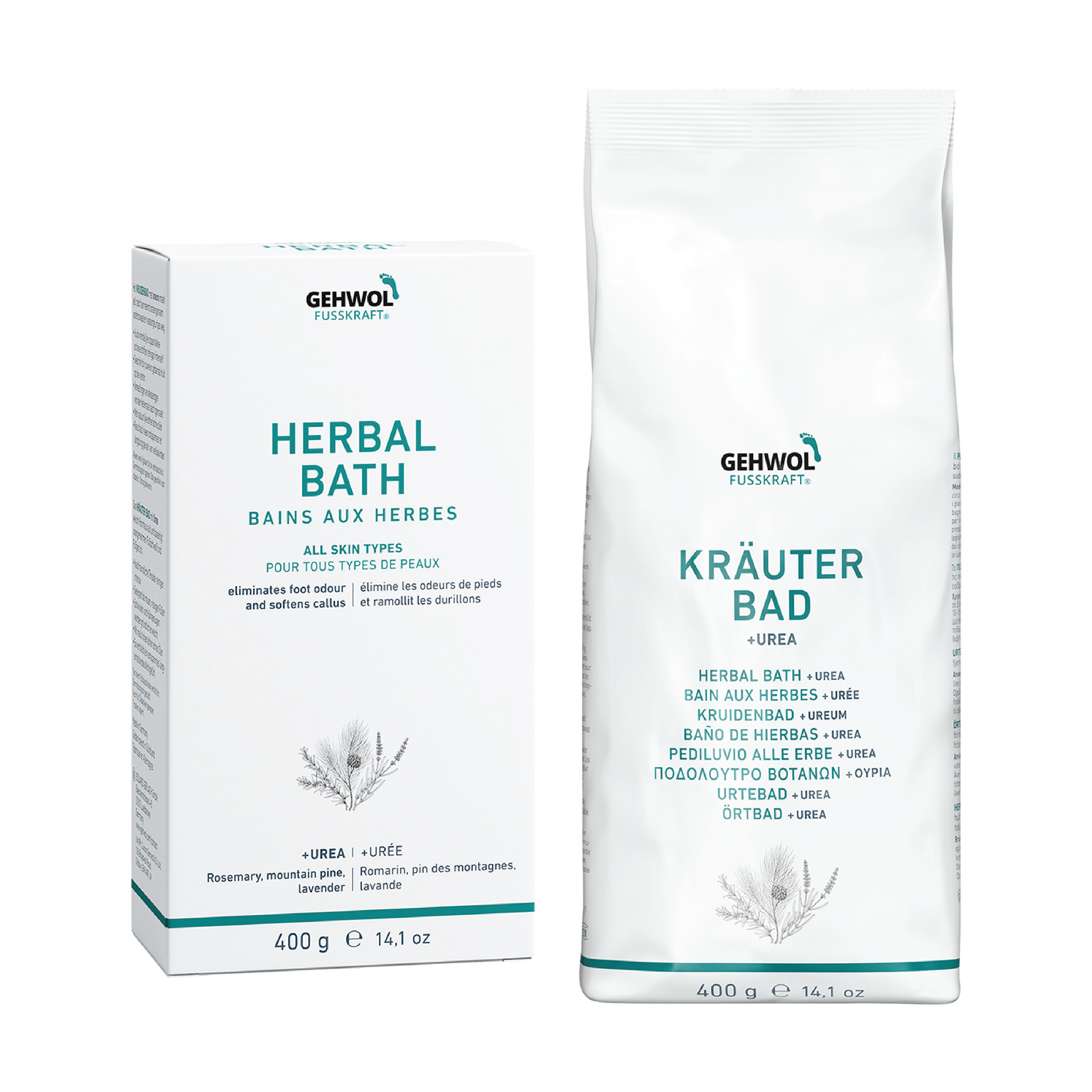 Gehwol Fusskraft Herbal Bath, 400 g