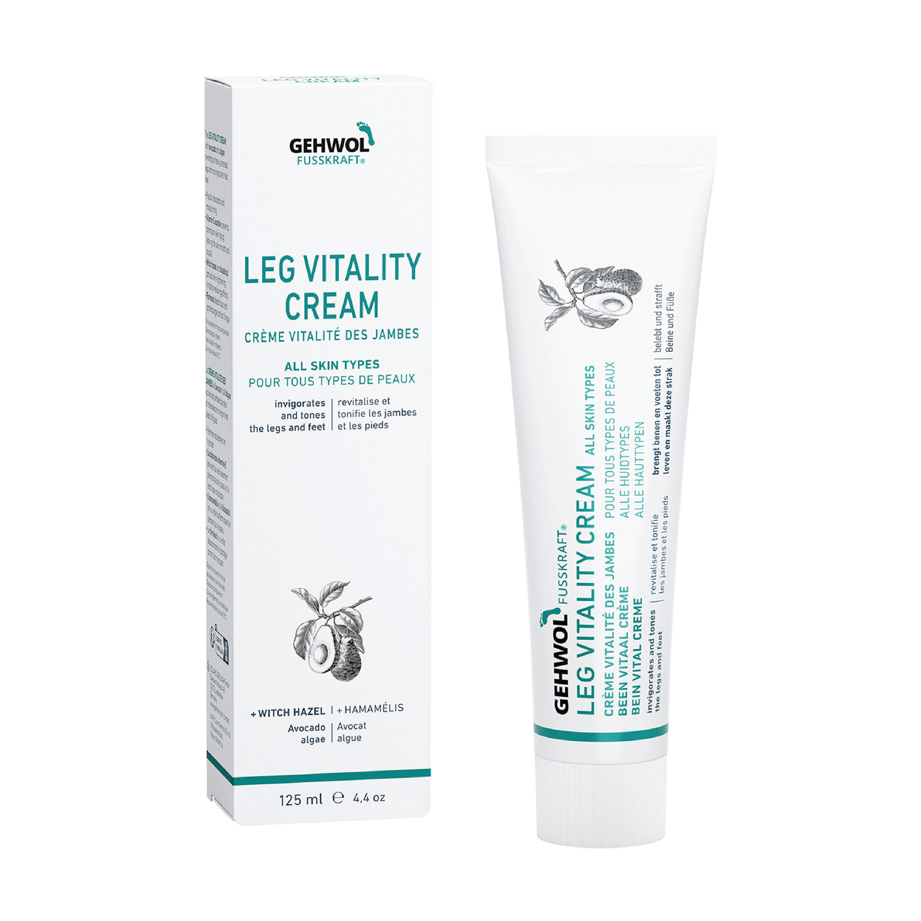 Gehwol Fusskraft Leg Vitality, 125 ml