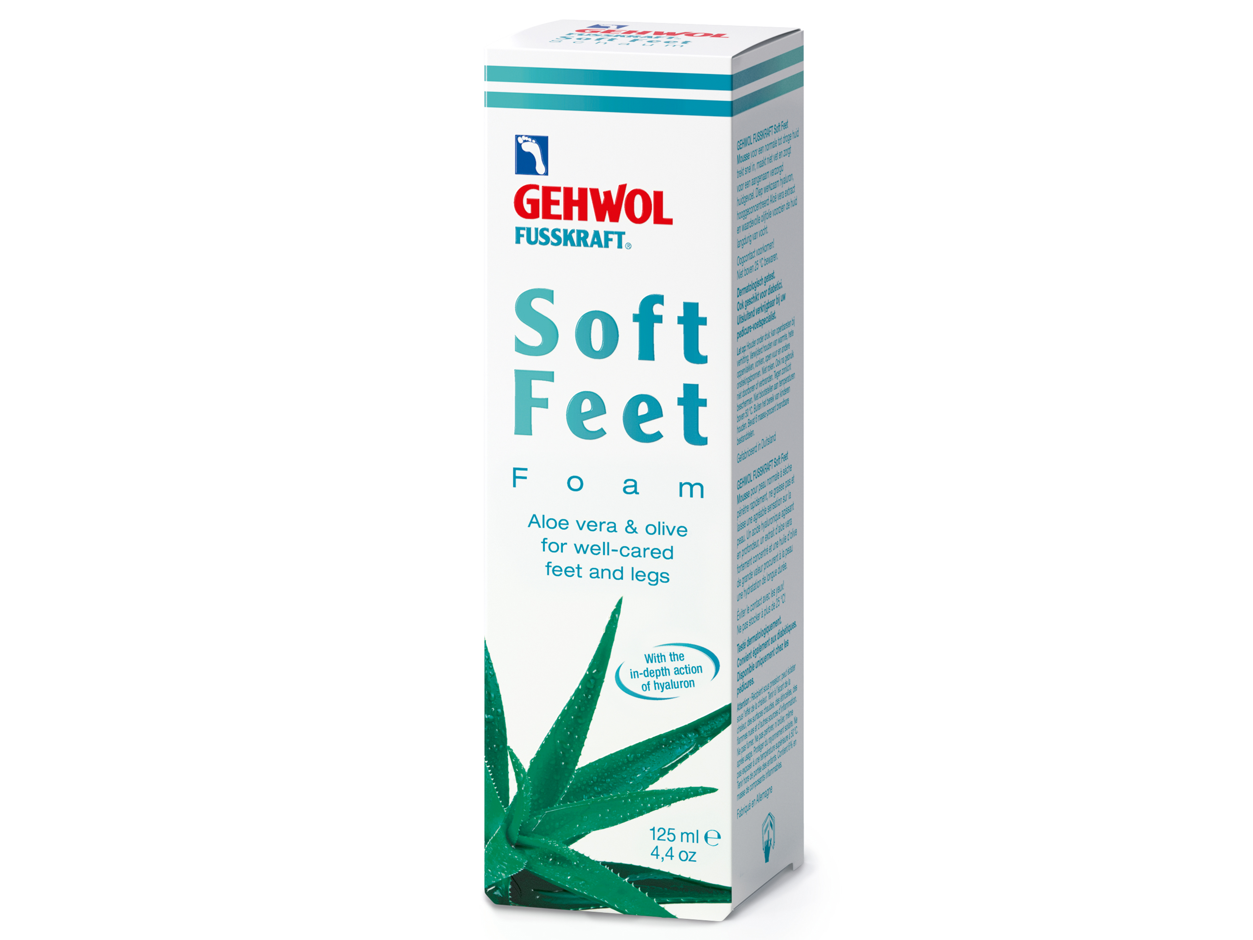Gehwol Fusskraft Soft Feet Foam, 125 ml