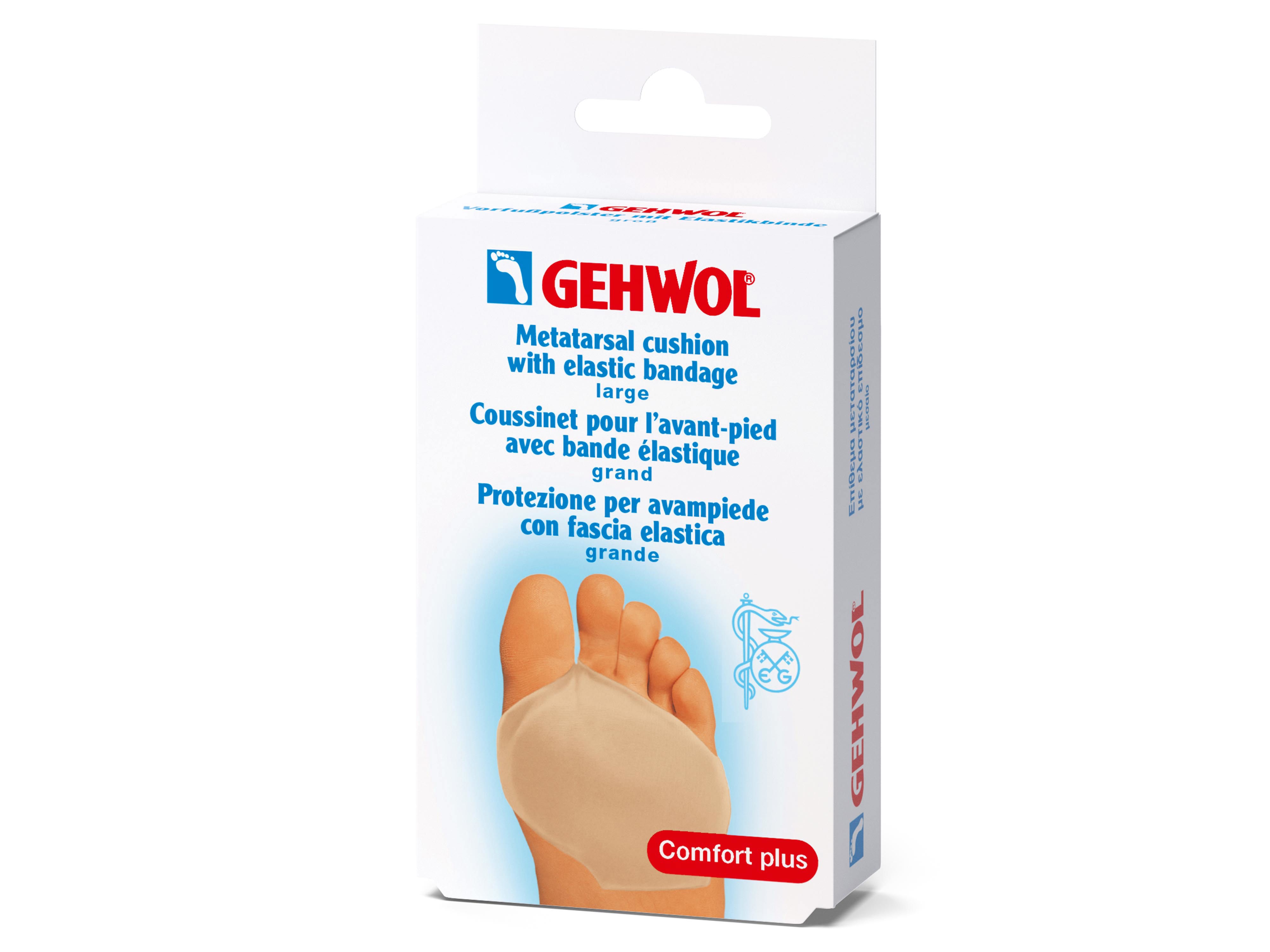 Gehwol Gehwol Metatarsal Cushion w/elastic bandage, Large, 1 stk.