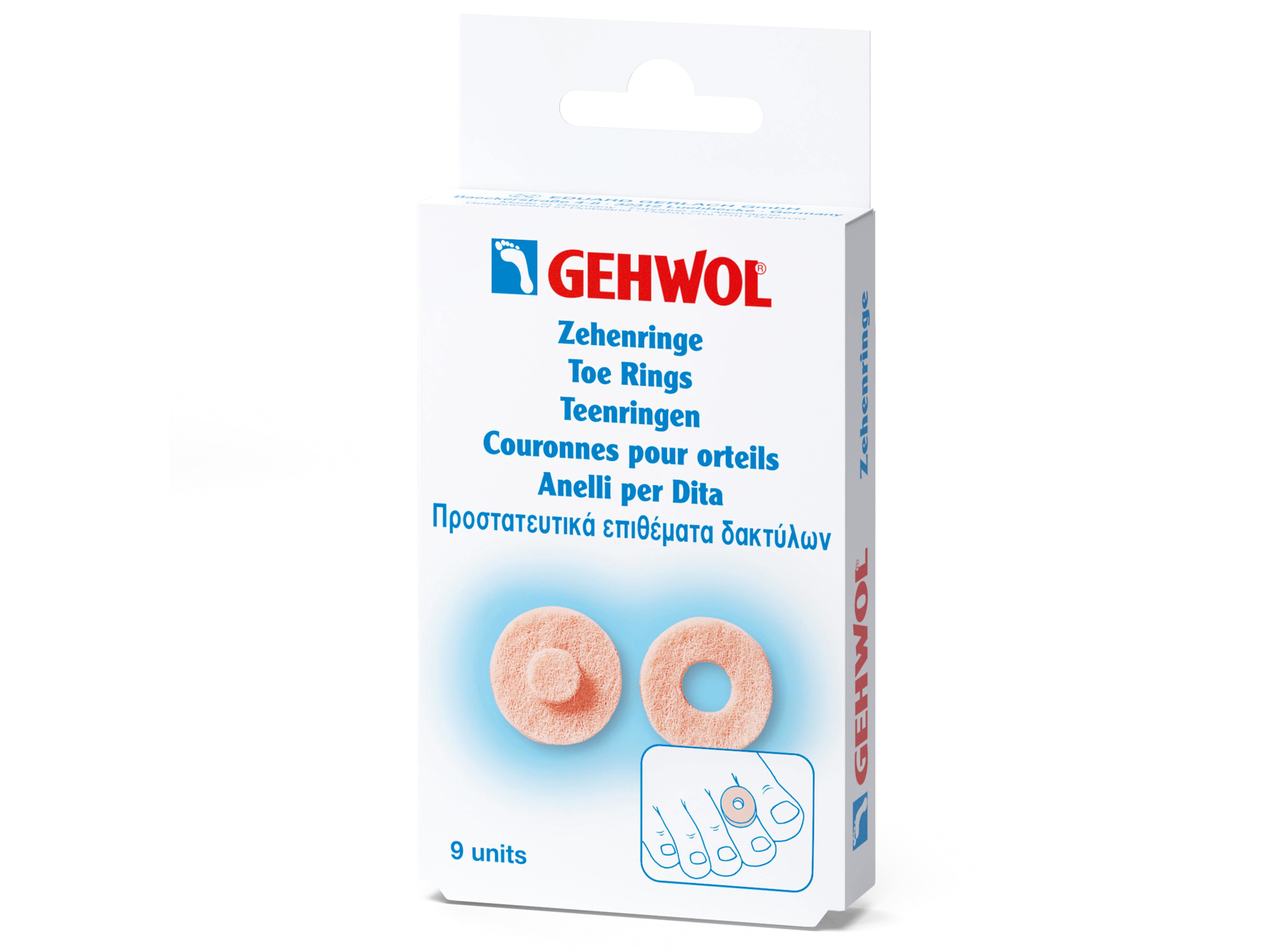 Gehwol Gehwol Toe Ring – rund, 9 stk