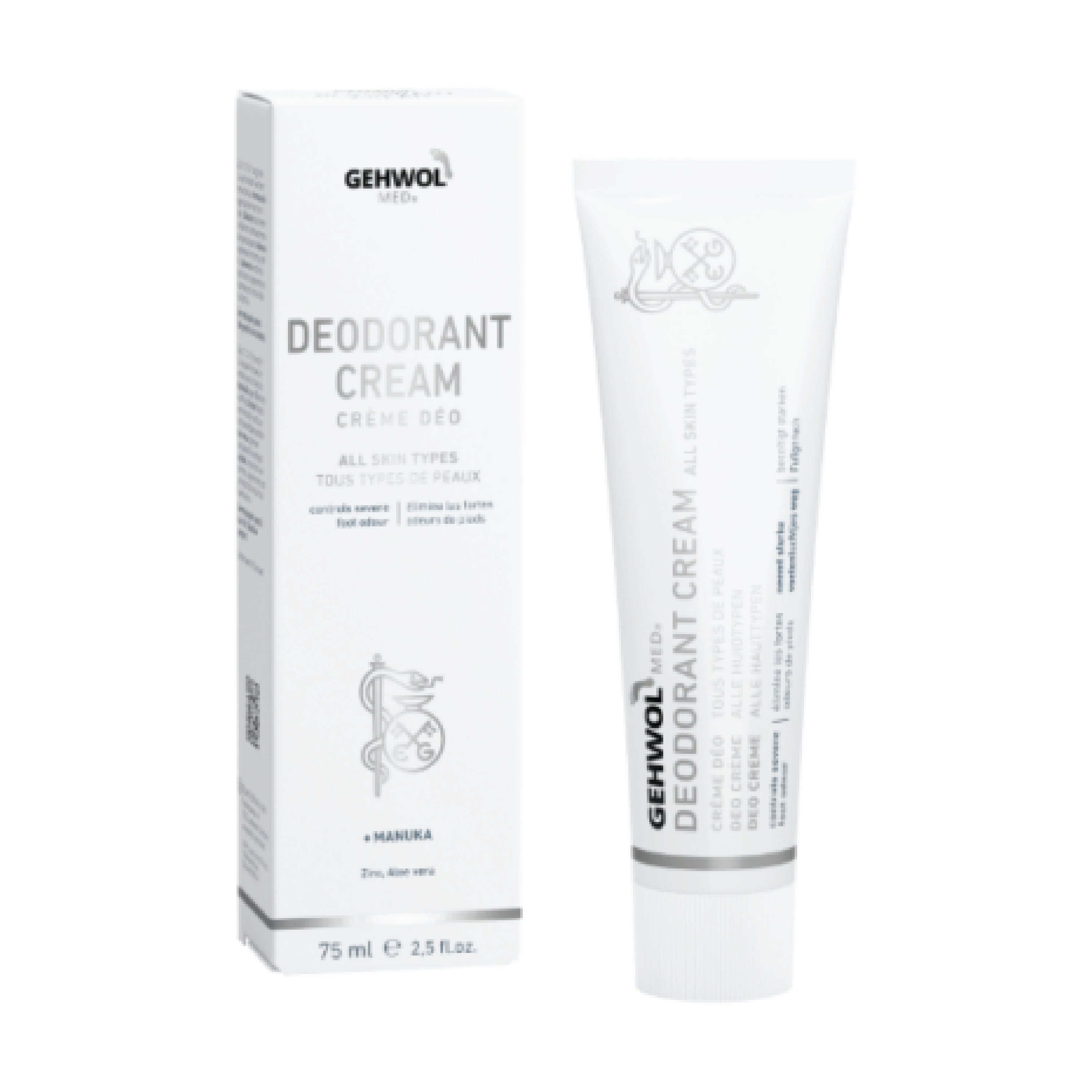 Gehwol Med Deodorant Foot Cream, 75 ml