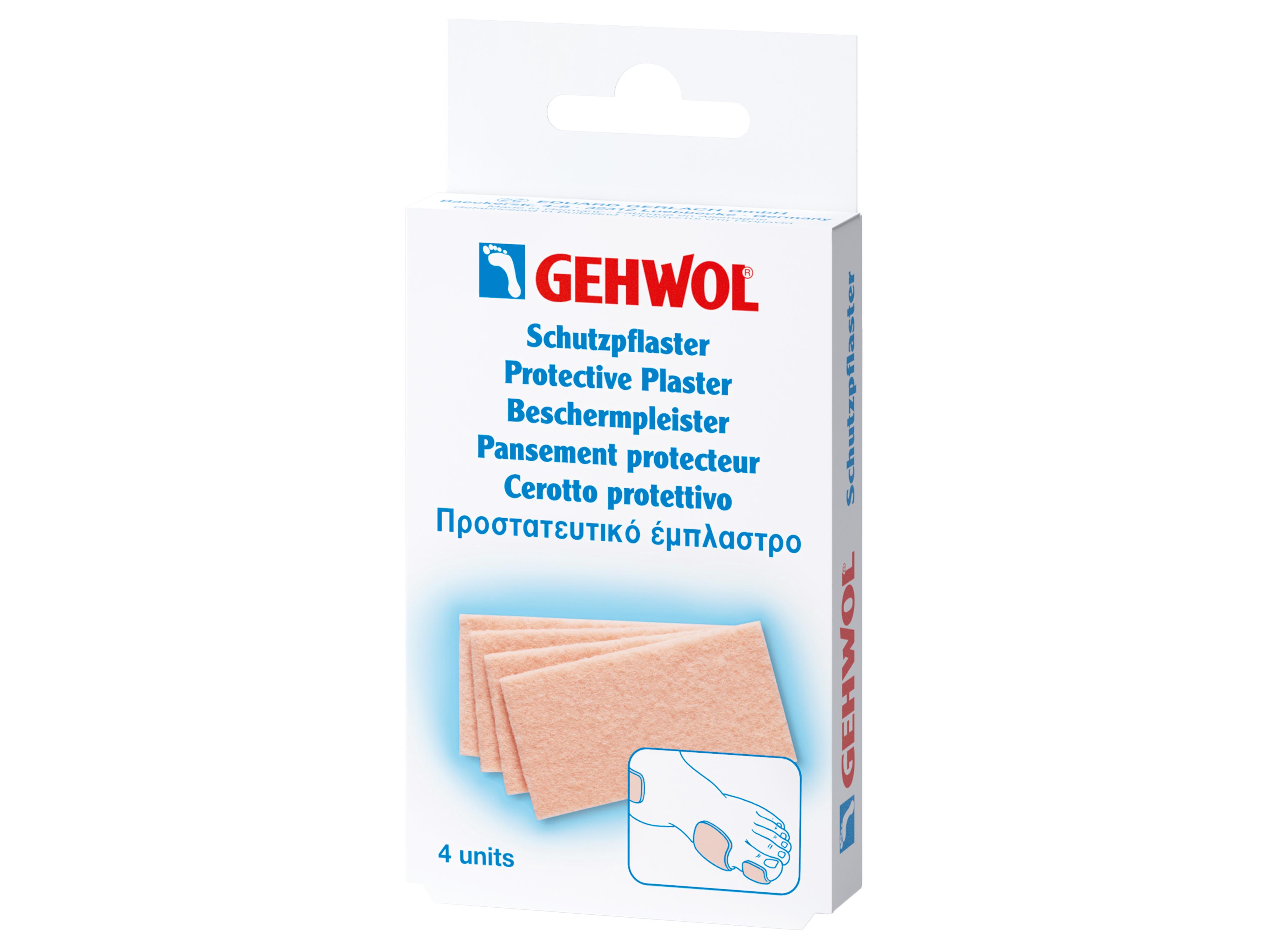 Gehwol Protective Plaster – for tilskjæring, 4 stk.