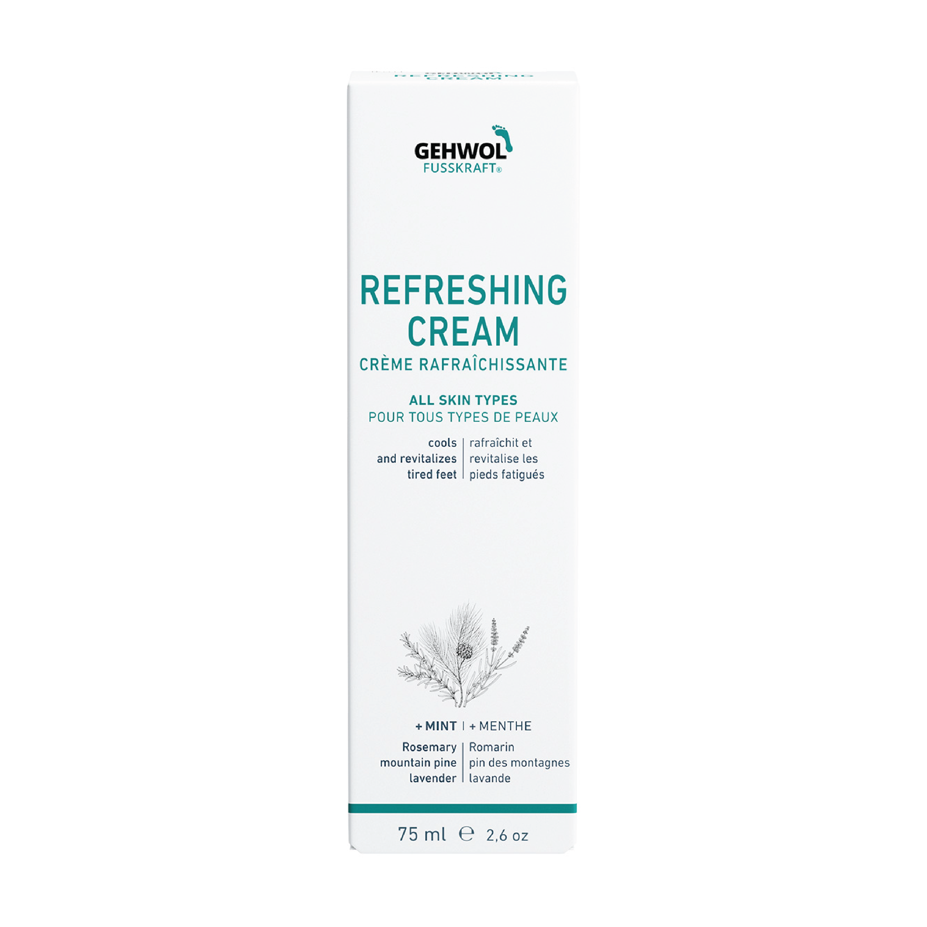 Gehwol Refreshing Cream, 75 ml