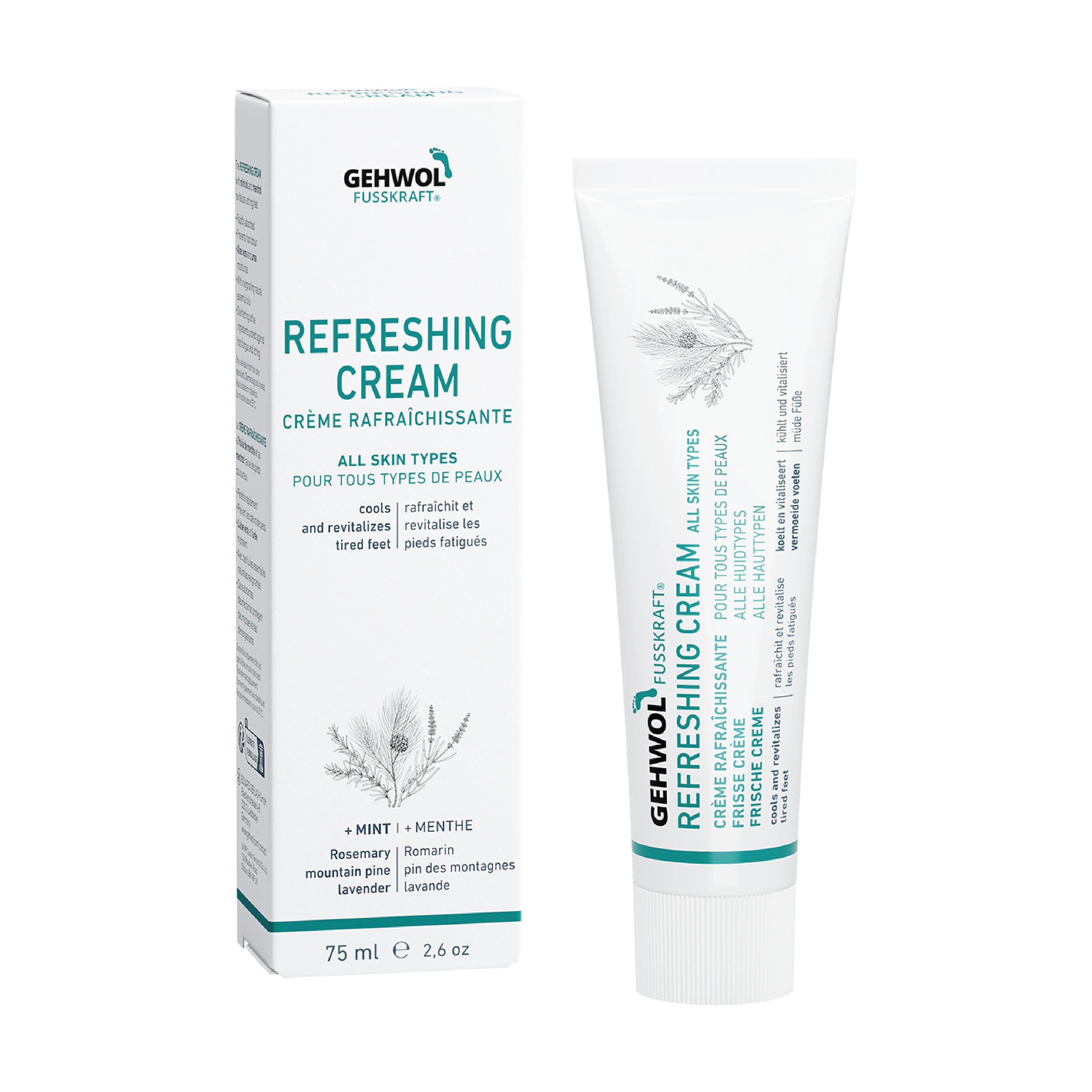 Gehwol Refreshing Cream, 75 ml