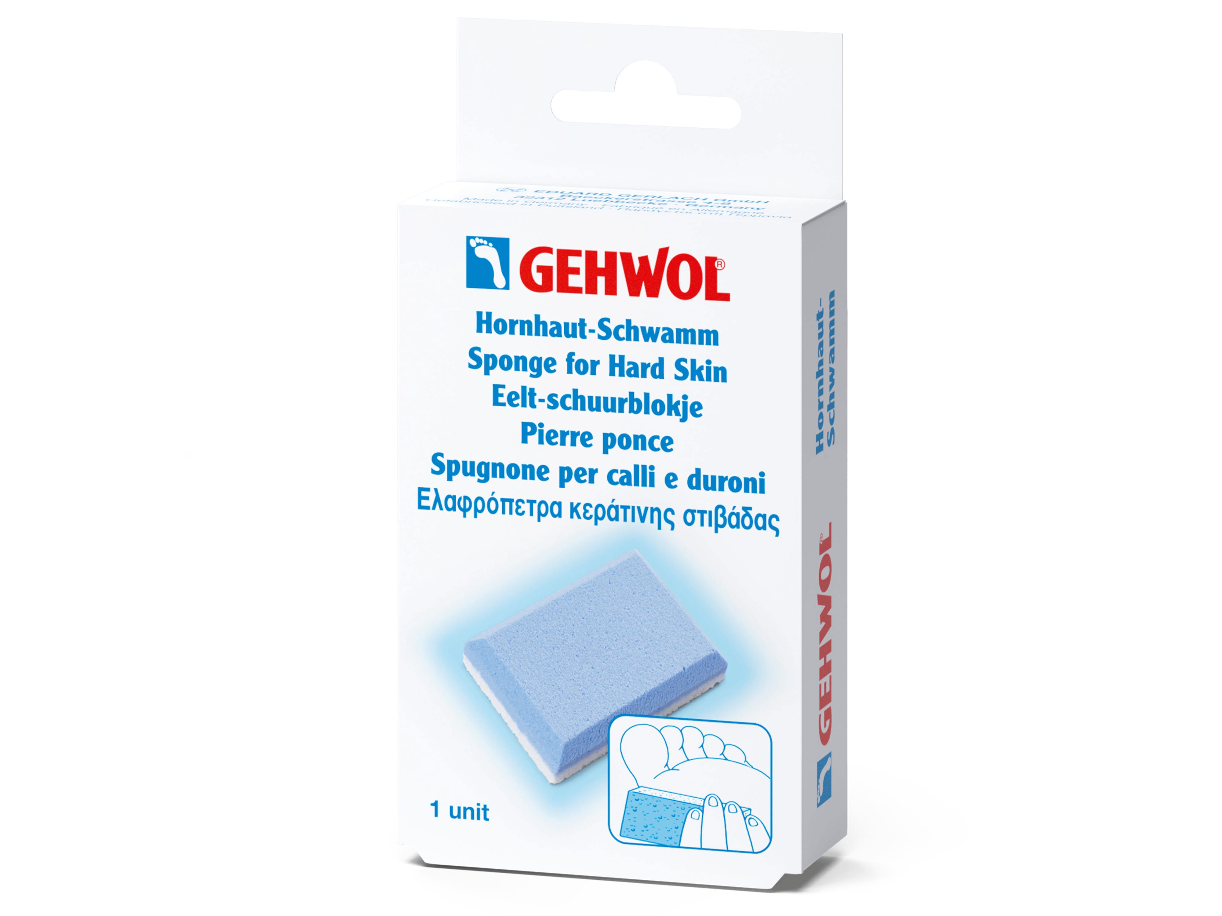 Gehwol Sponge for Hard Skin, 1 stk