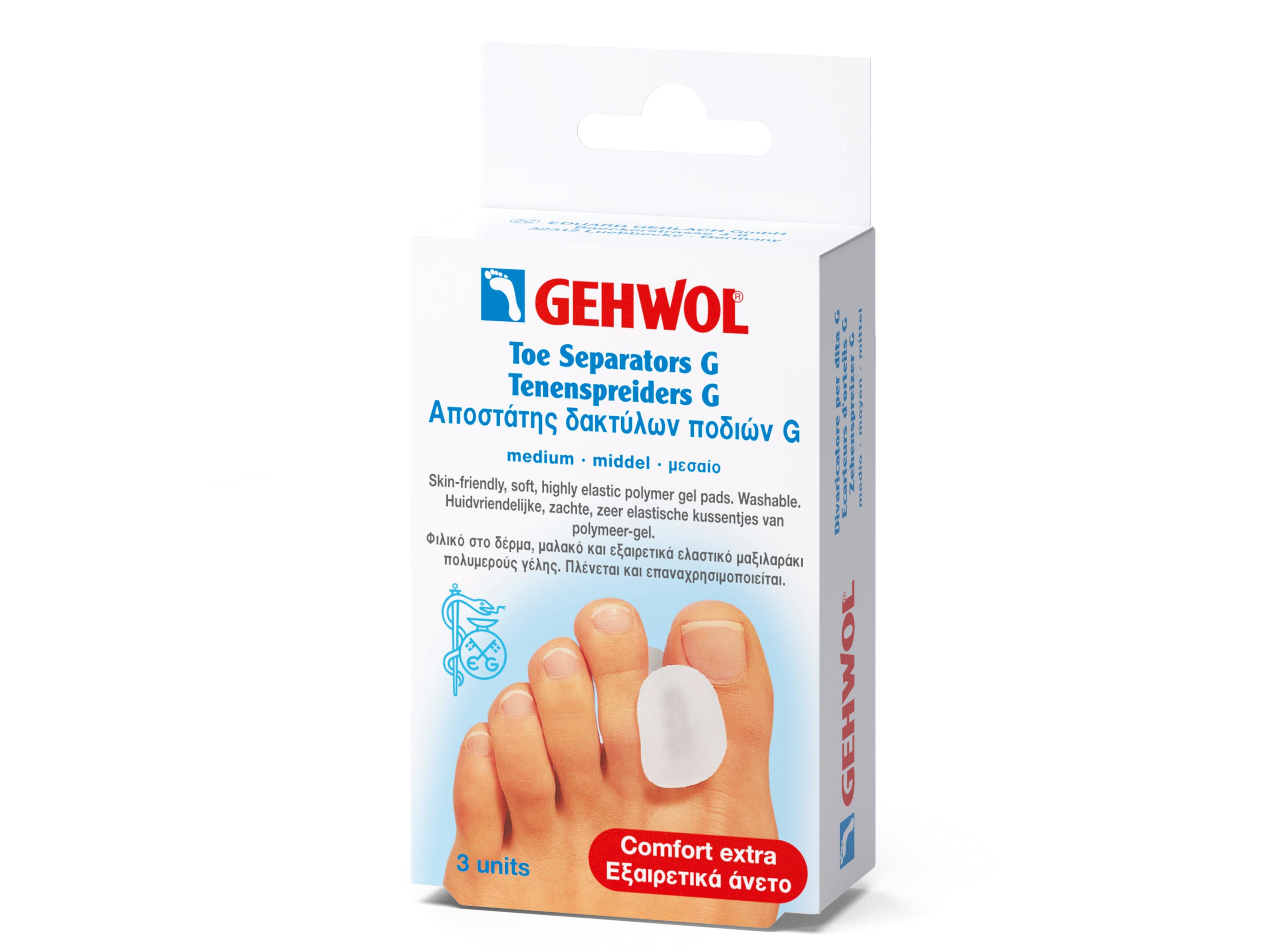 Gehwol Toe Separators G, Medium, 3 stk.