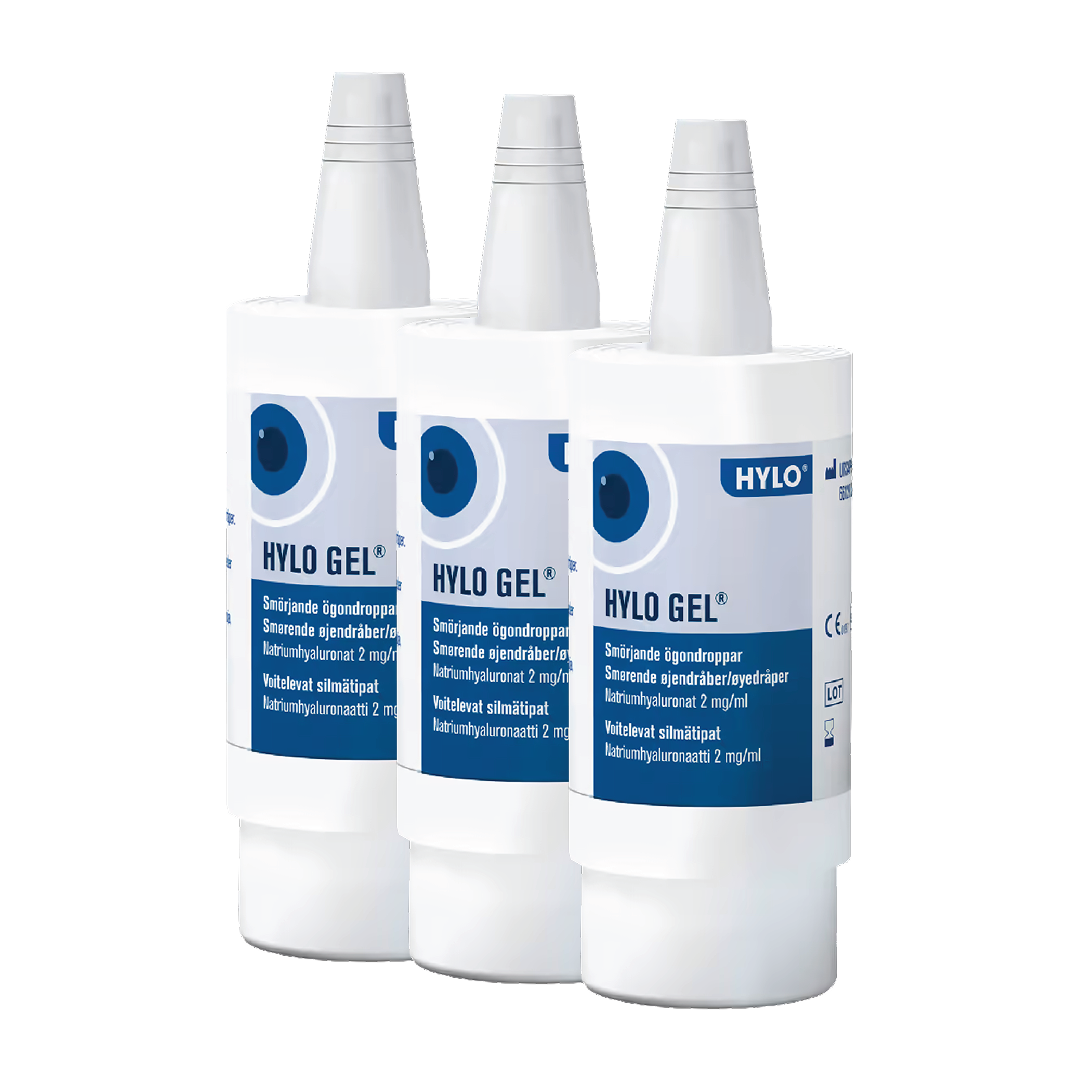 Gel Øyedråper x3