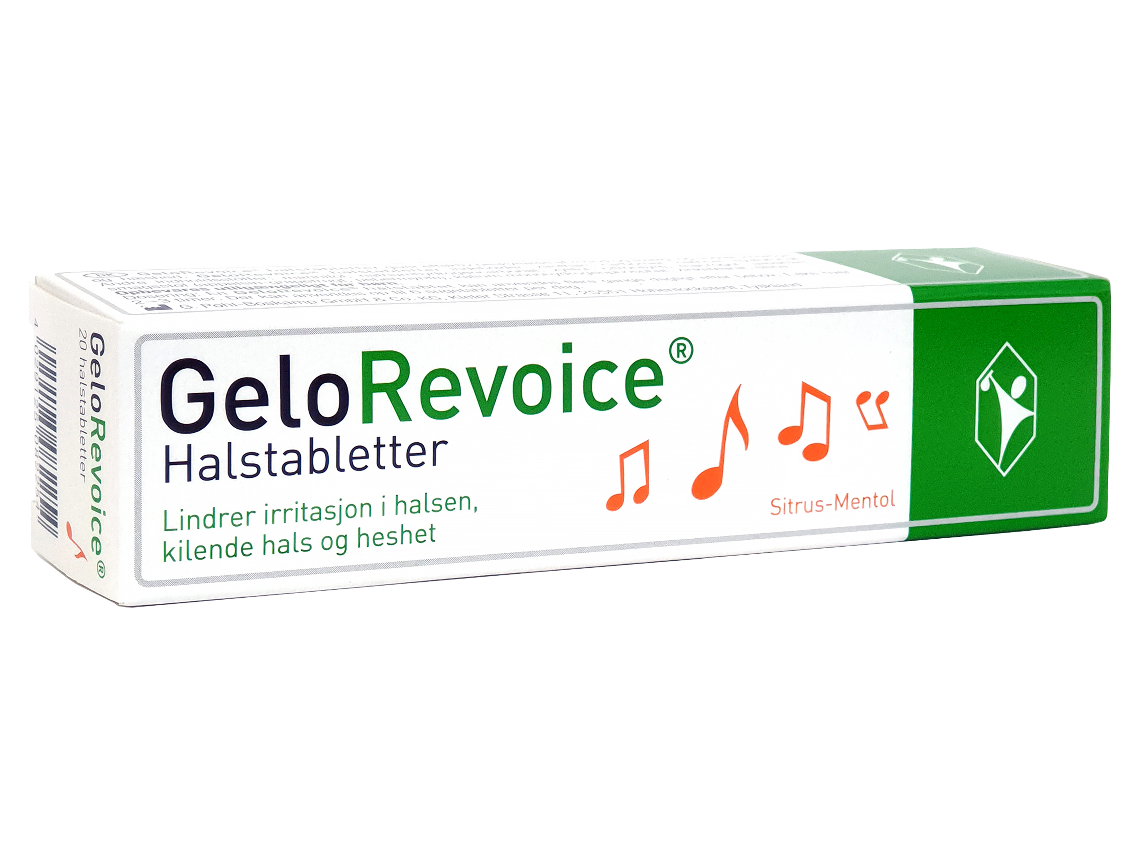 Gelo Revoice halstabletter, 20 sugetabletter