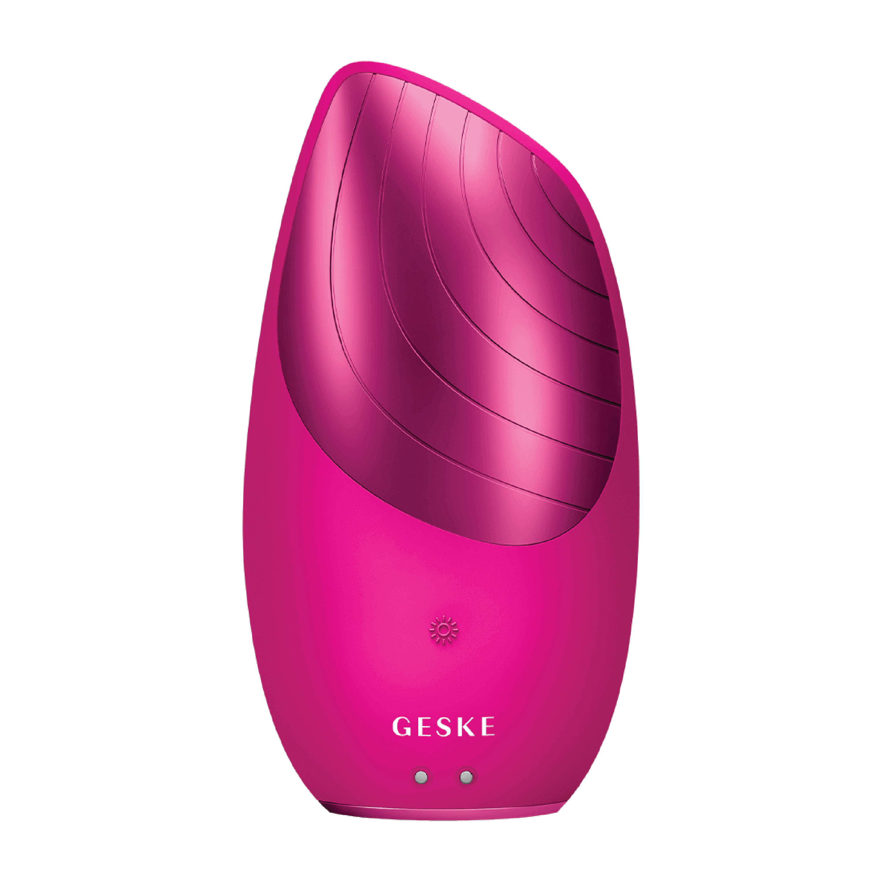 Geske Sonic Thermo Facial Brush 6 in 1, Magenta, 1 stk.