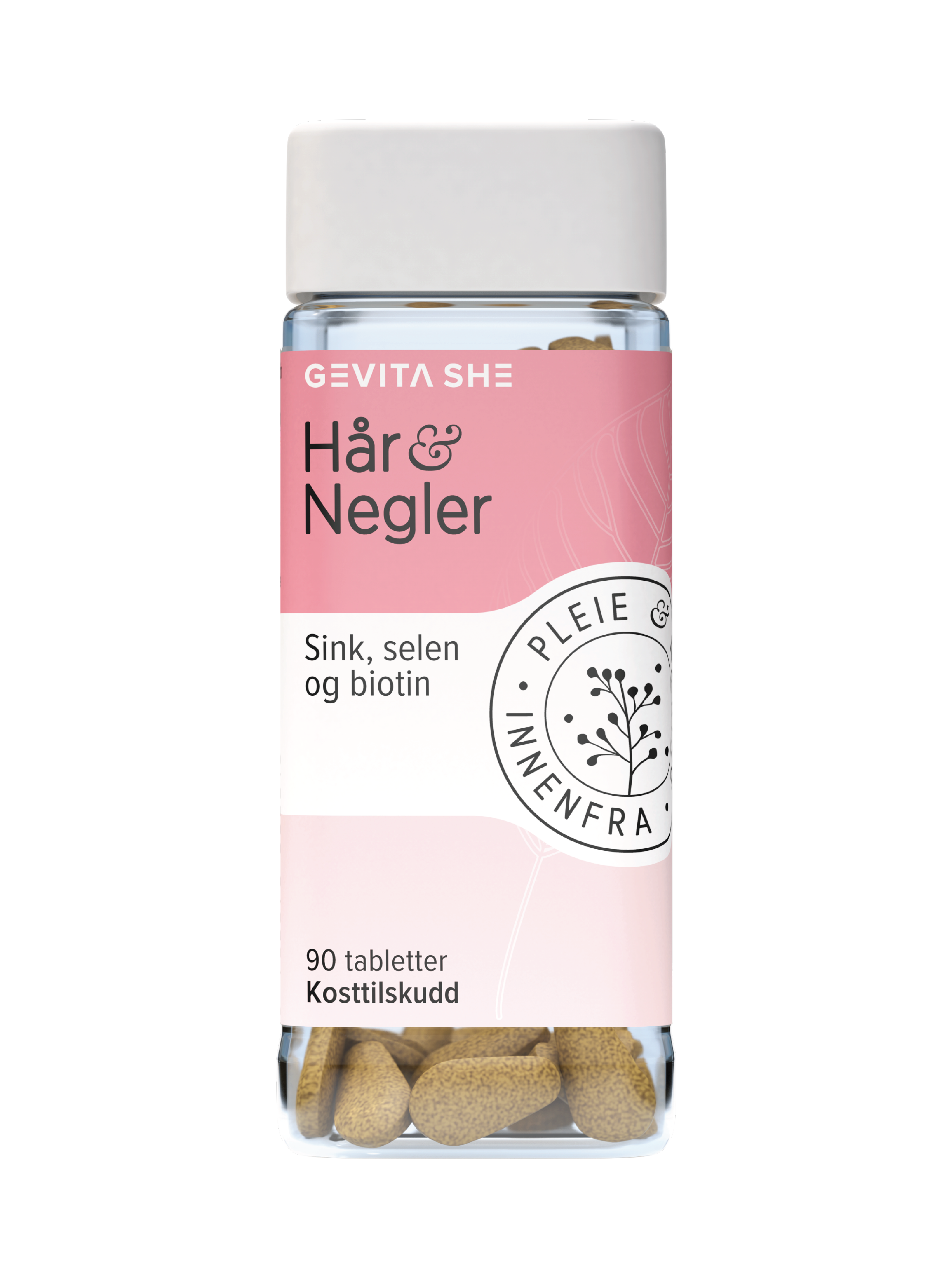 Gevita SHE Hår & Negler, 90 tabletter