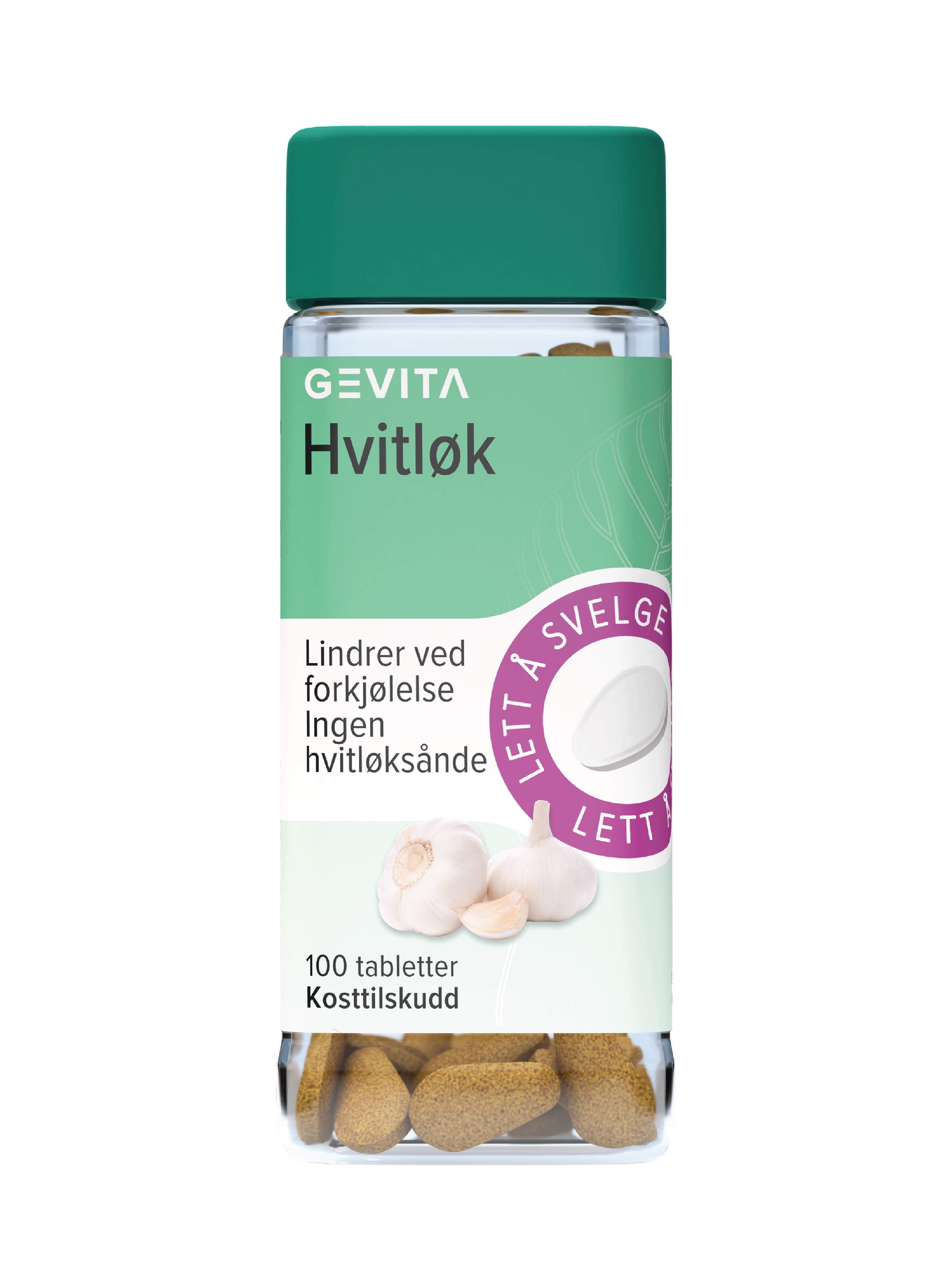 Gevita Hvitløk, 100 tabletter