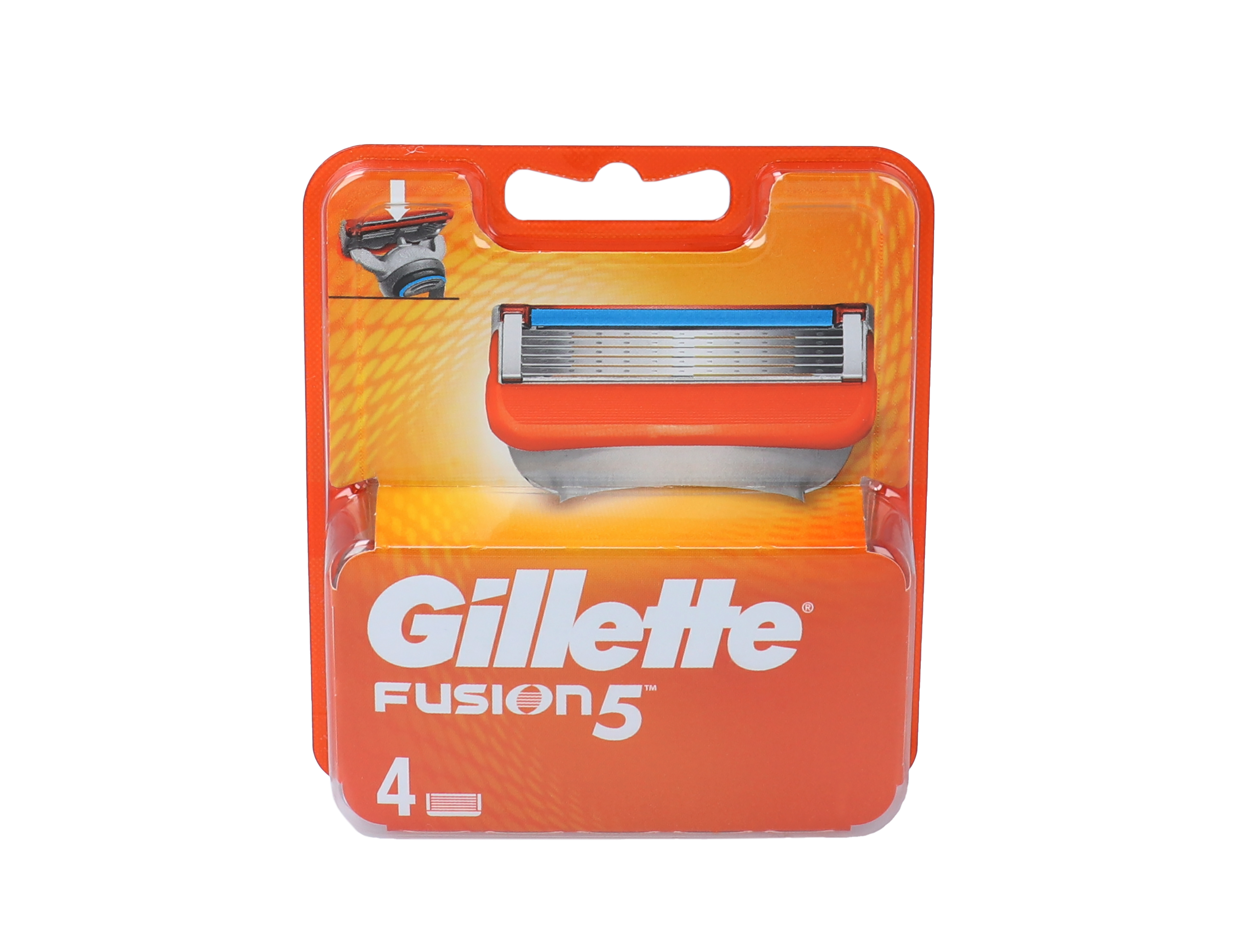 Gillette Fusion Manuell Blader, 4 stk.
