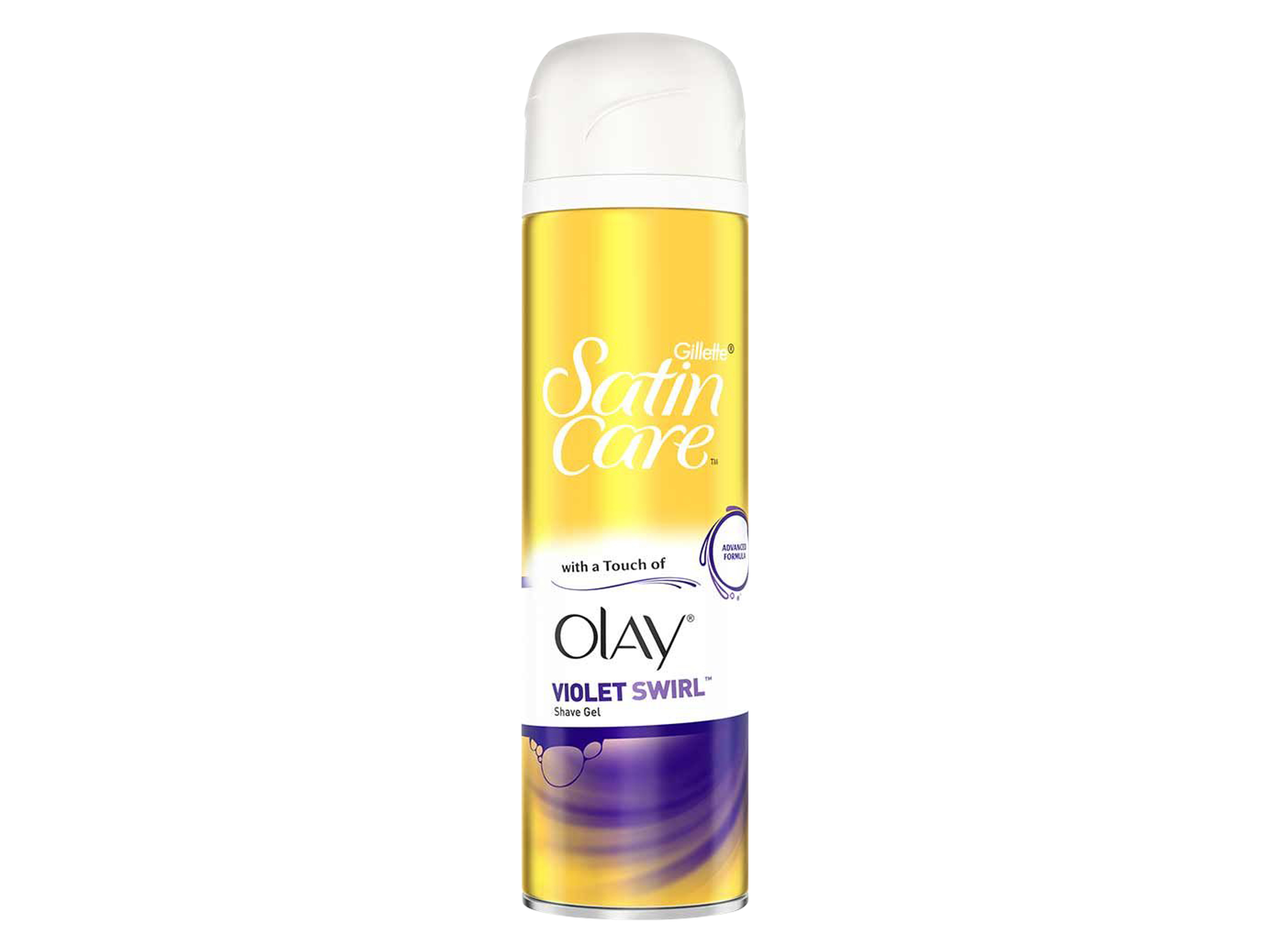 Gillette Satin Care Olay Violet Swirl Barbergel, 200 ml