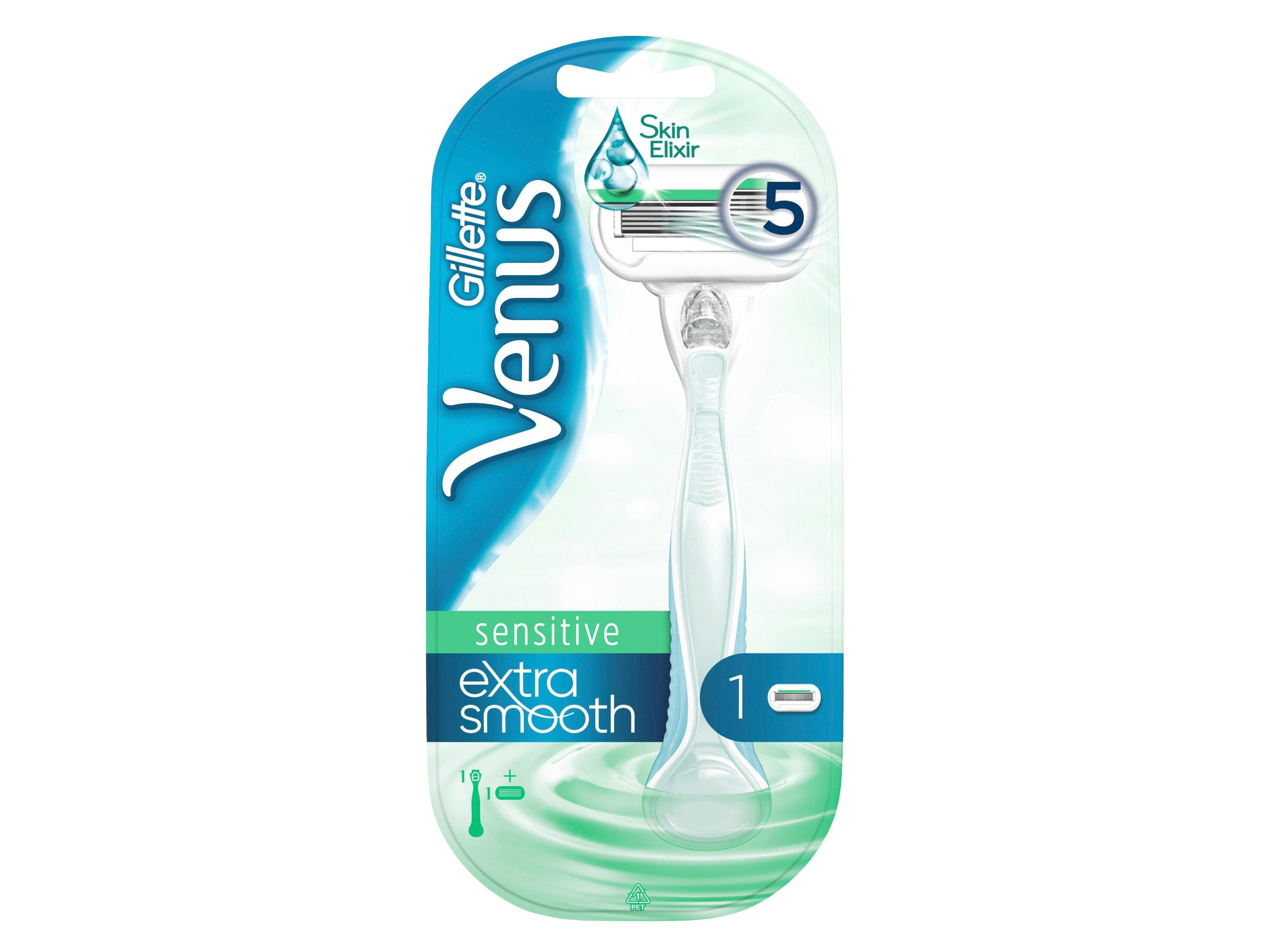 Gillette Venus Extra Smooth Sensitive barberhøvel, 1 stk.