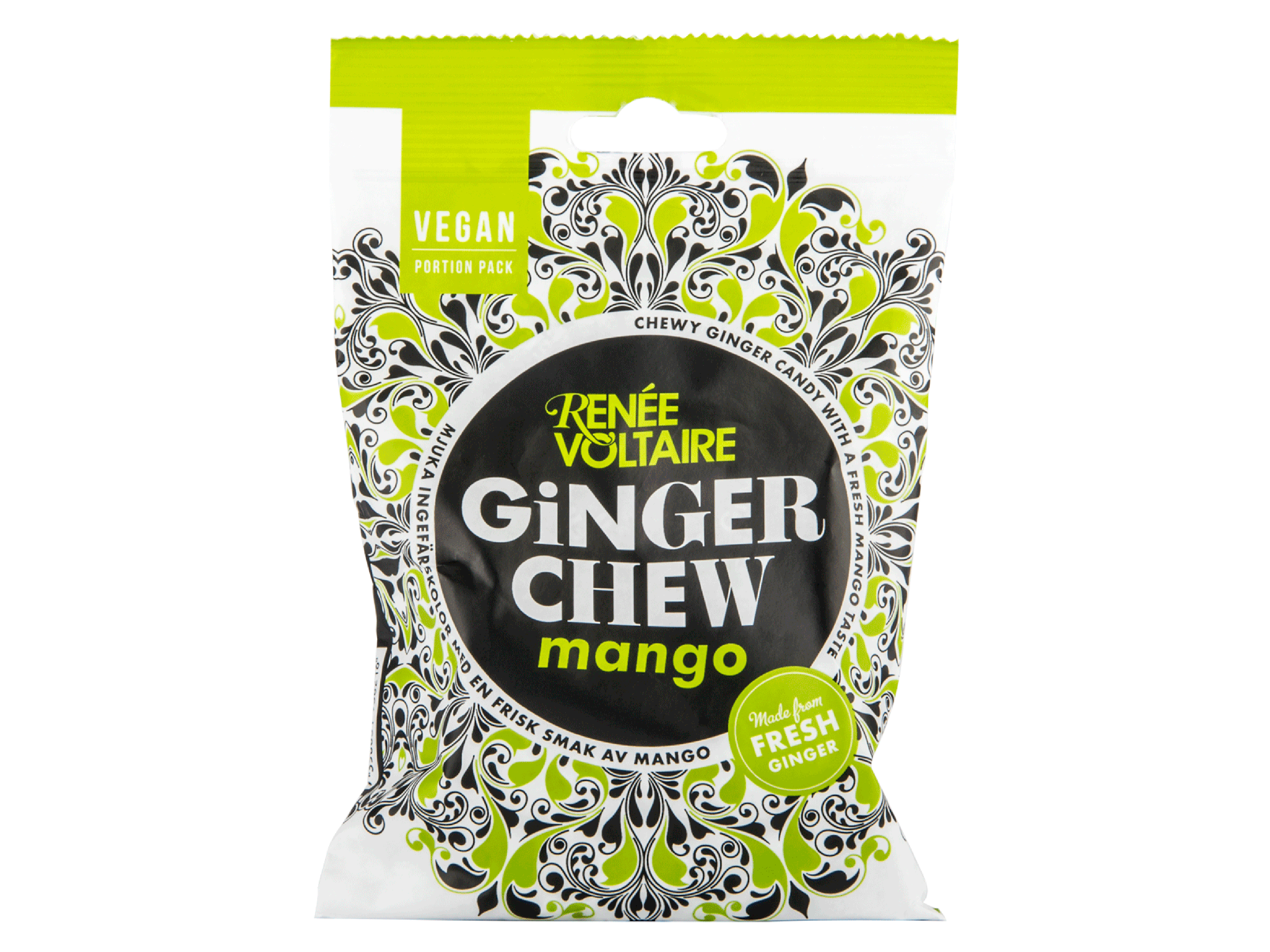 Renée Voltaire Ginger Chew Mango, 120 gram