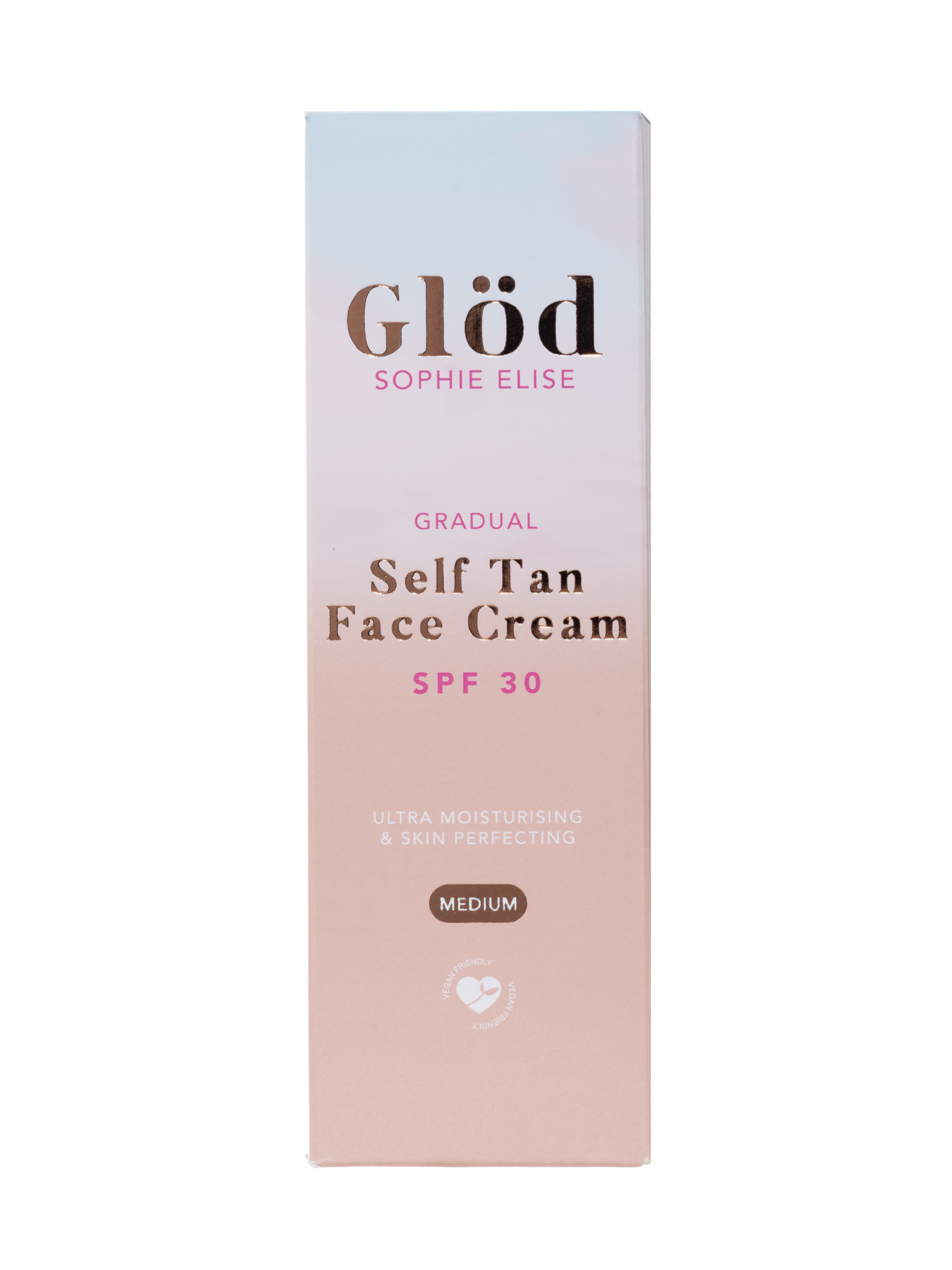Glöd Sophie Elise Gradual Self Tan Face Cream SPF30, 50 ml