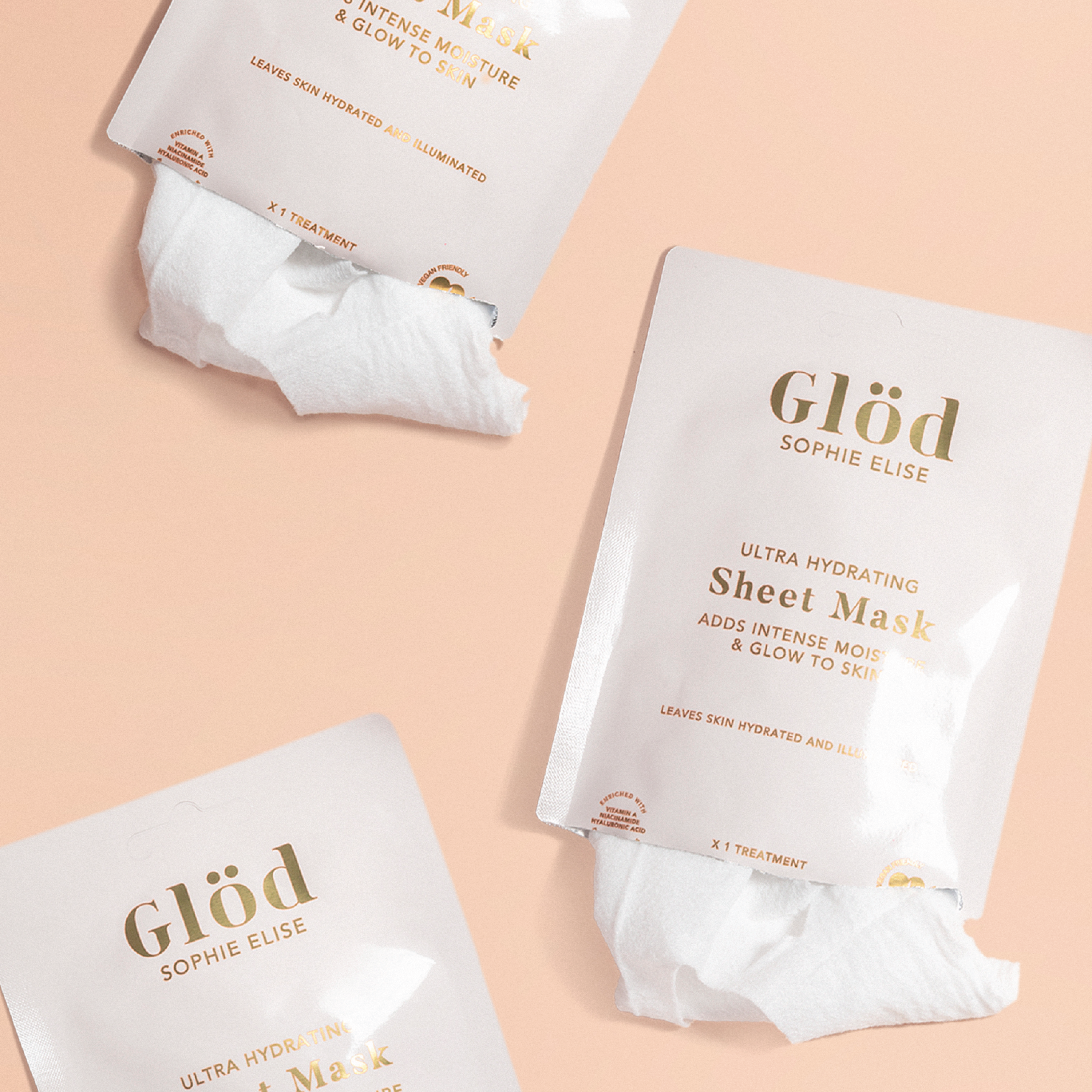 Glöd Sophie Elise Sheet Mask, 1 stk.