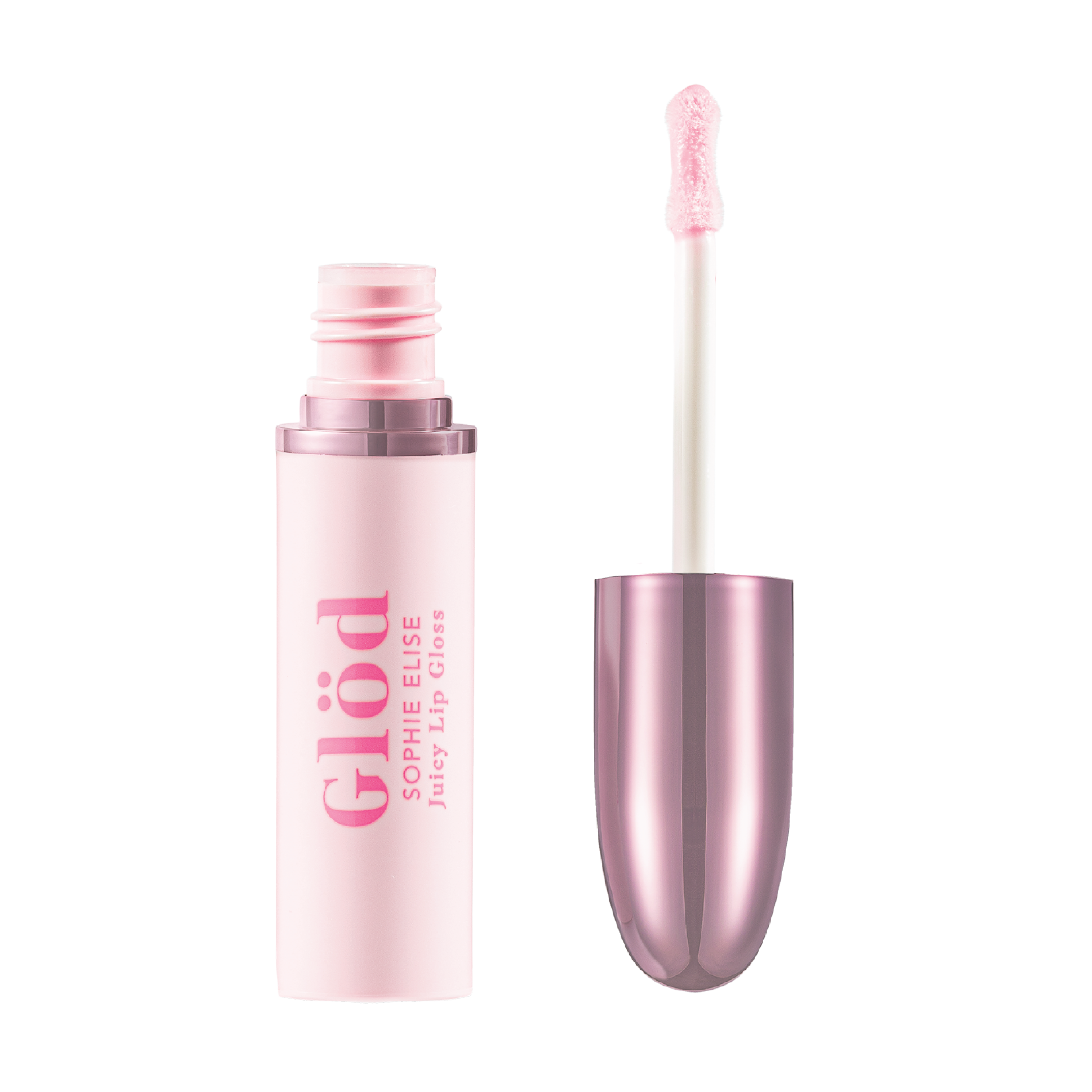 Glöd Sophie Elise Juicy Lip Gloss Light Pink, Light Pink, 2,5 ml