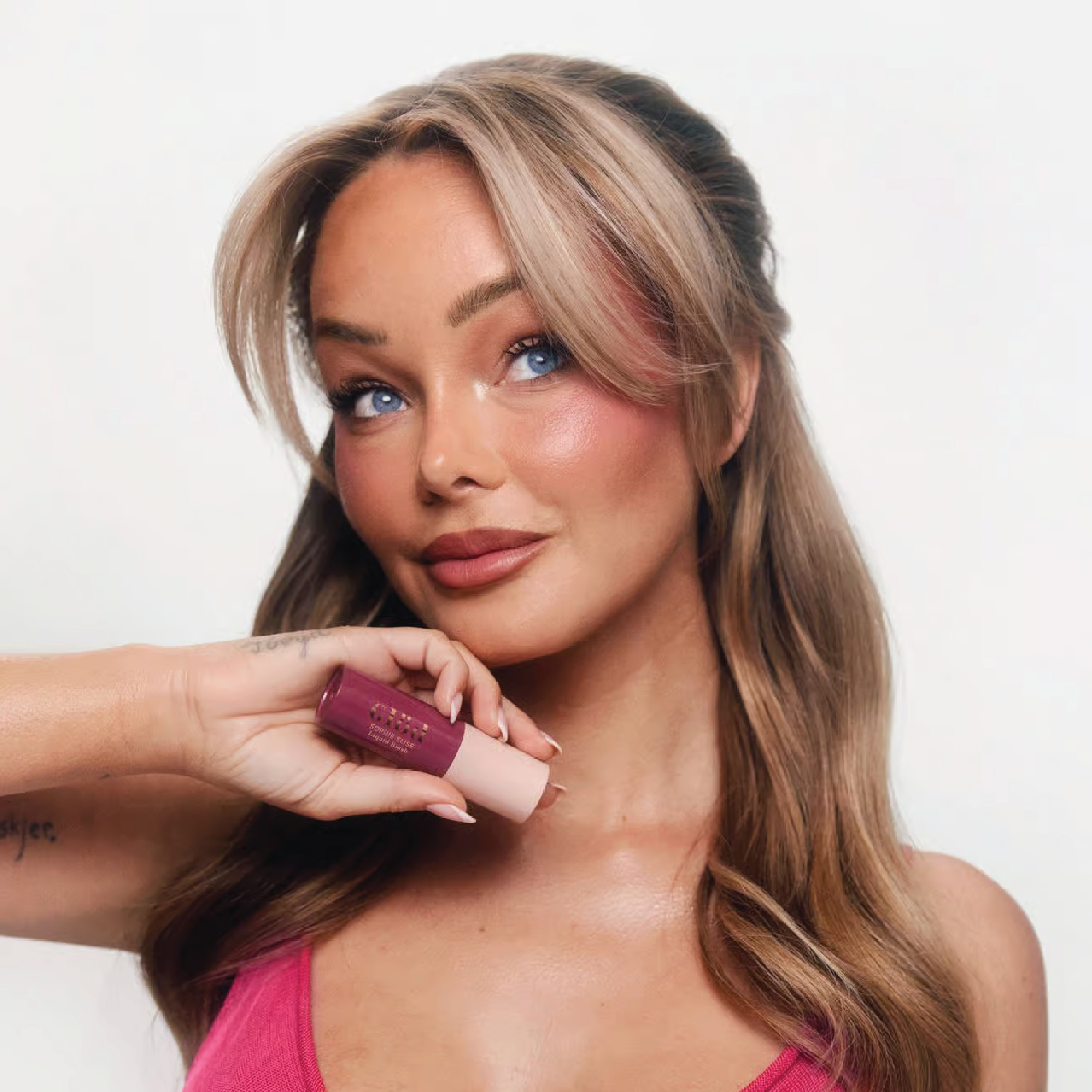 Glöd Sophie Elise Liquid Blush, Berry, 4.4 ml