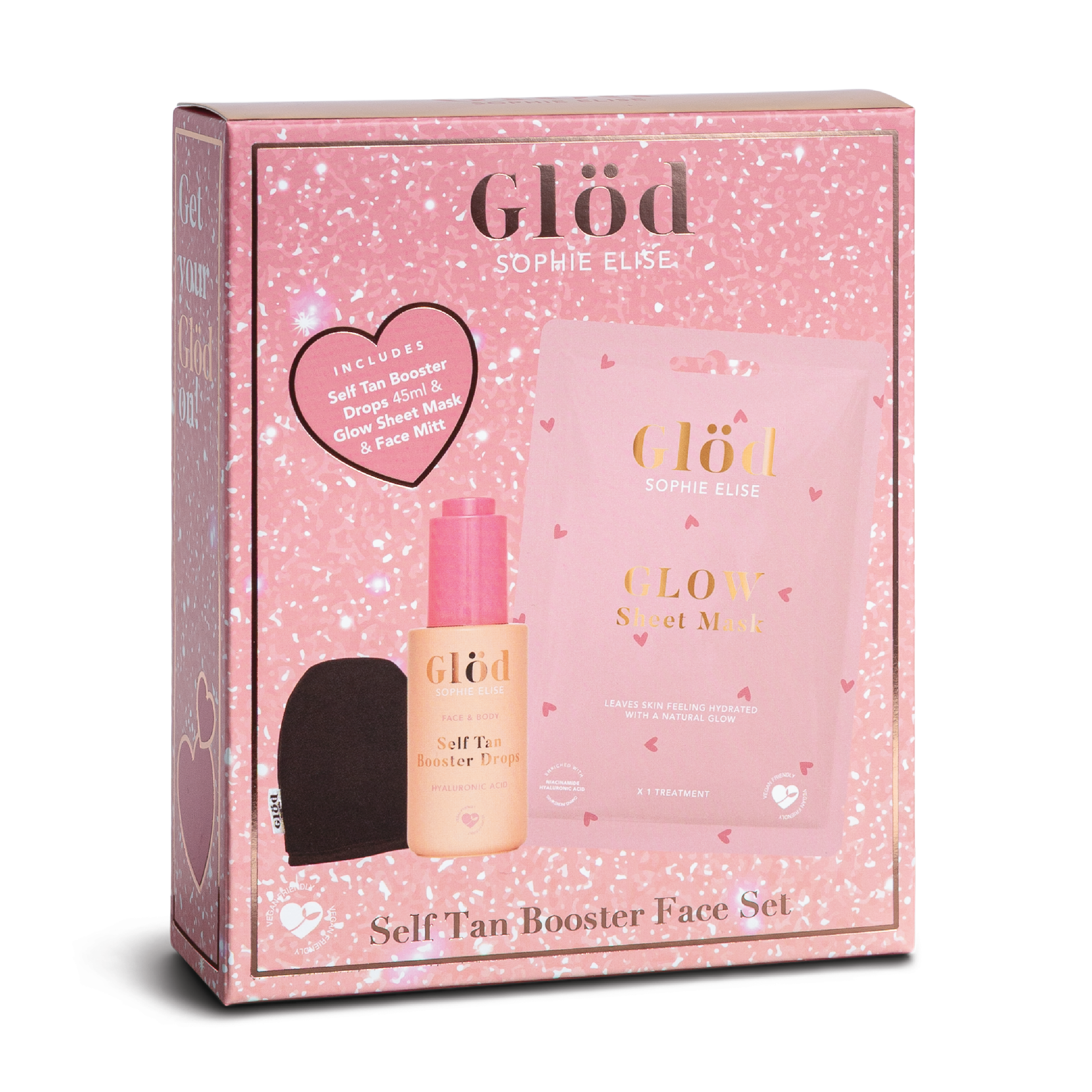 Glöd Sophie Elise Self Tan Booster Face Set, 1 sett