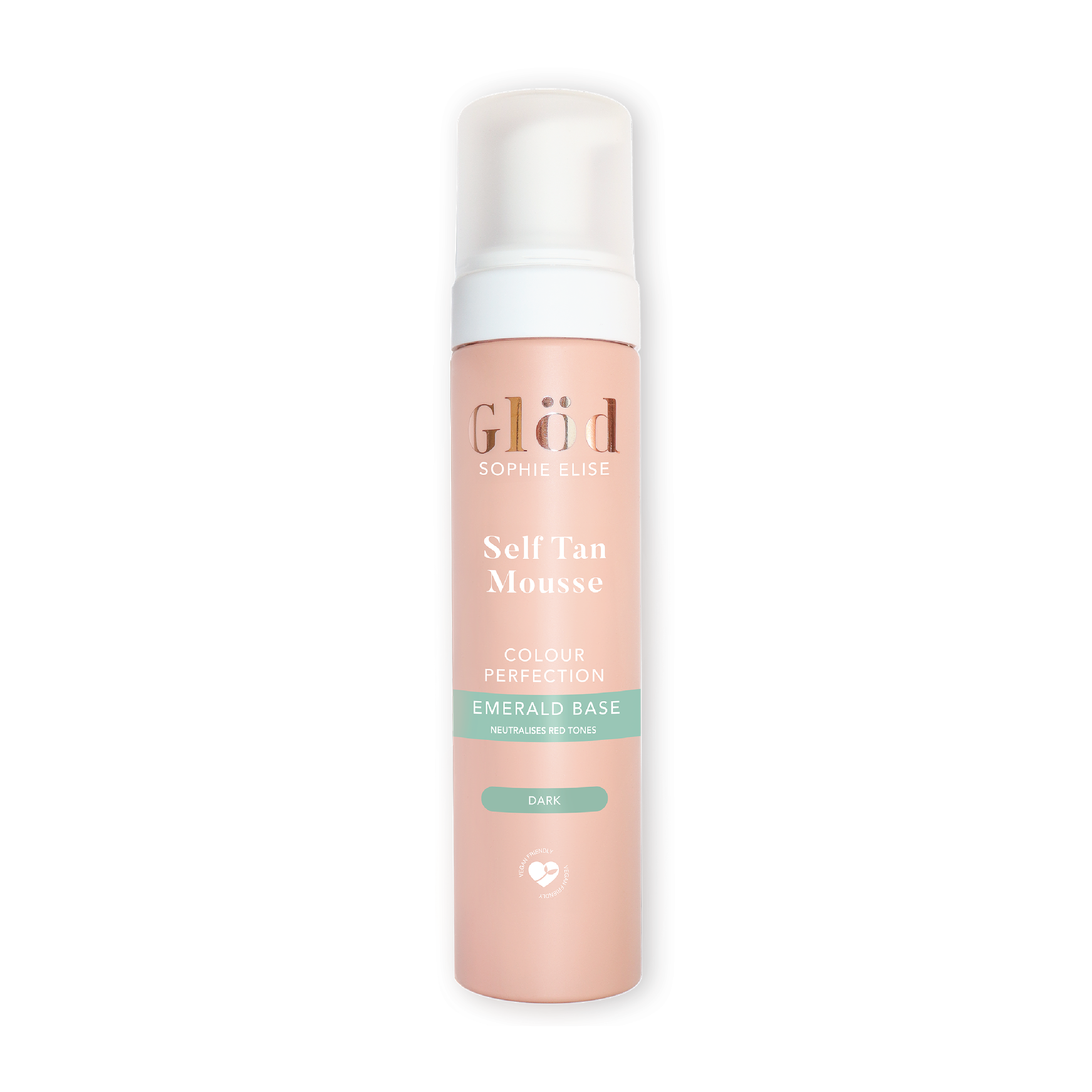 Glöd Sophie Elise Self Tan Mousse Color Perfection, Emerald Dark, 200 ml