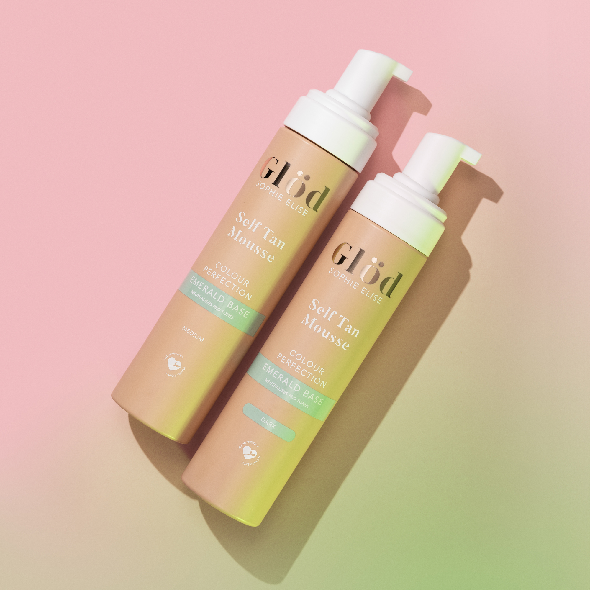 Glöd Sophie Elise Self Tan Mousse Color Perfection, Emerald Dark, 200 ml