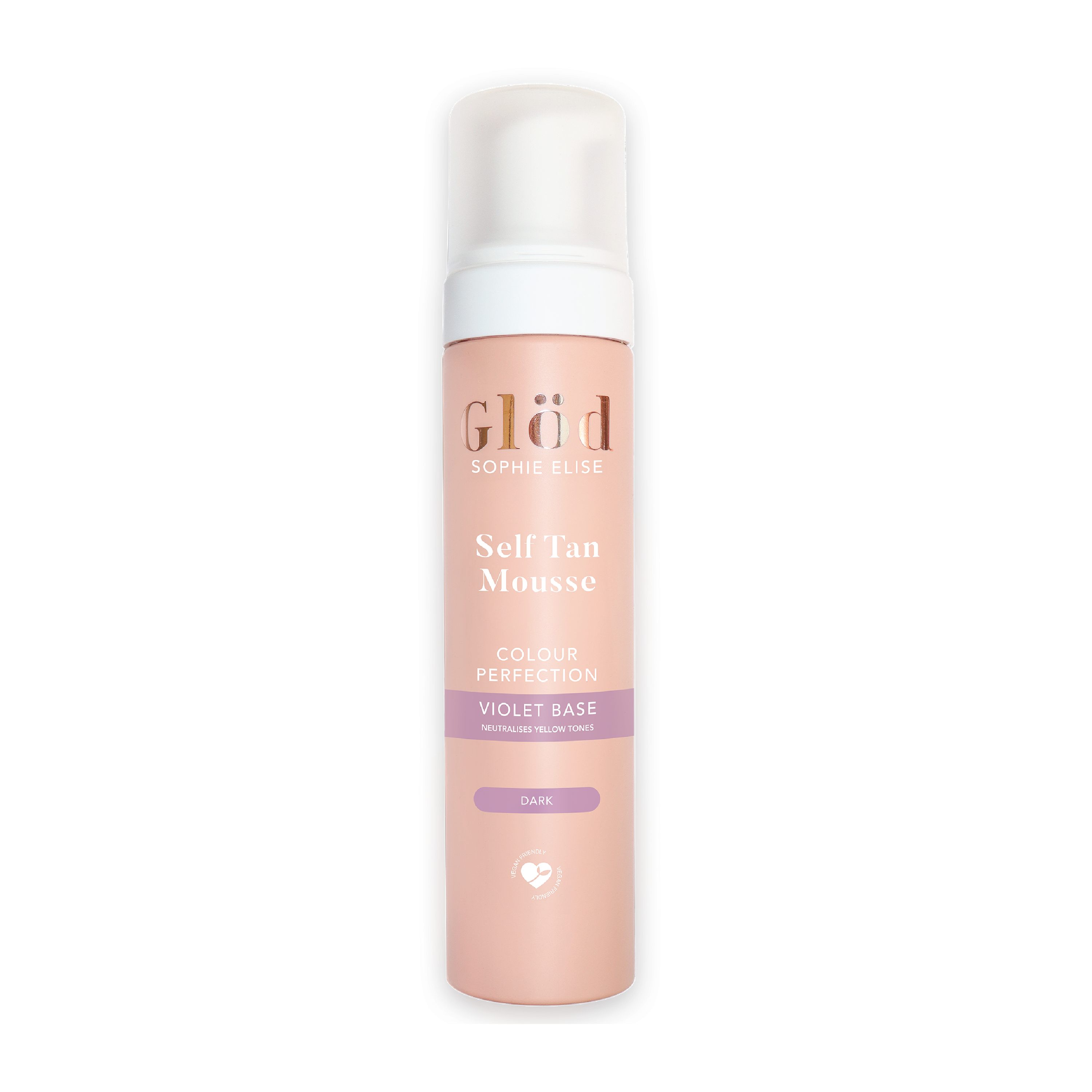 Glöd Sophie Elise Self Tan Mousse Color Perfection, Violet Dark, 200 ml