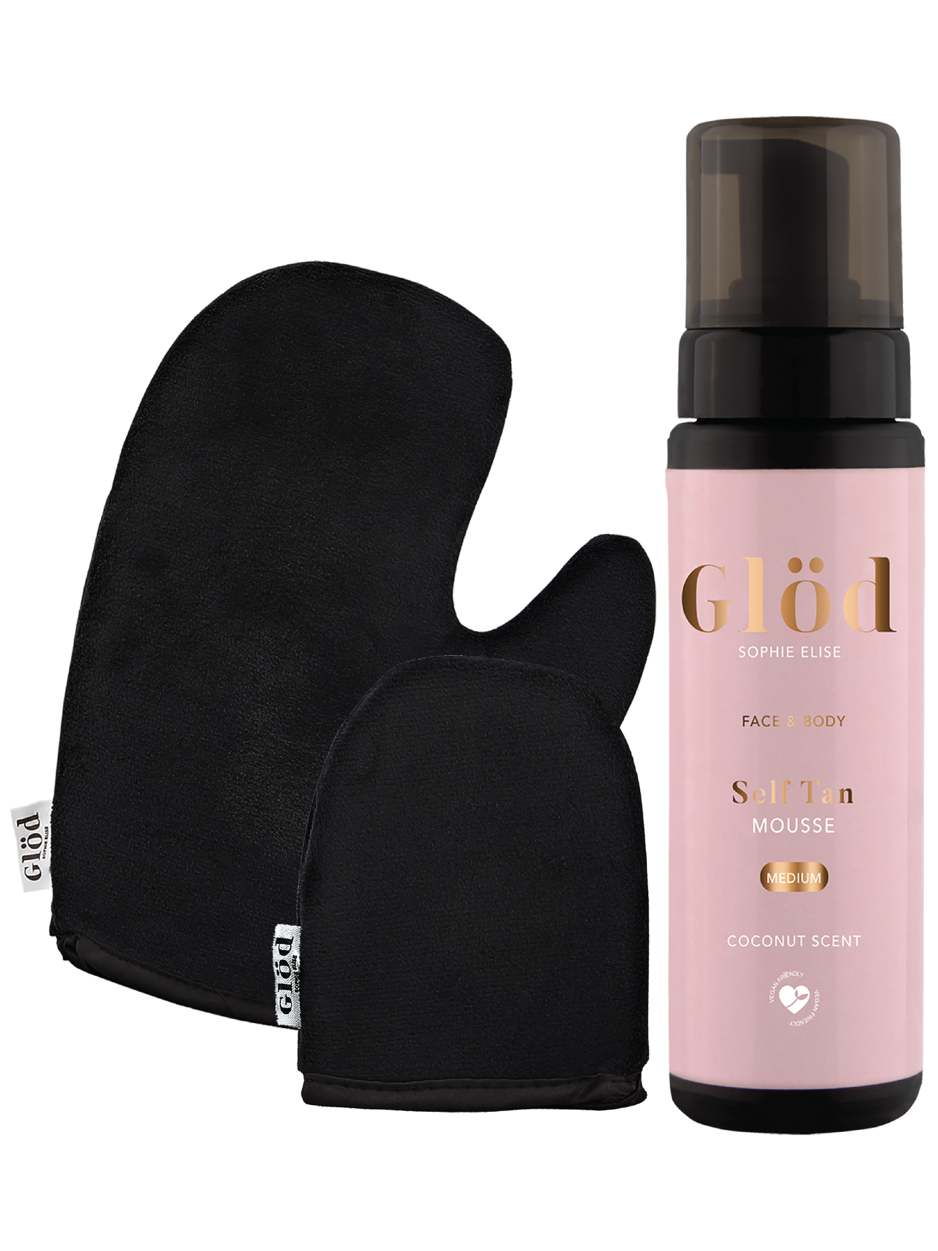 Glöd Sophie Elise Self Tan Mousse Kit Medium, 1 sett