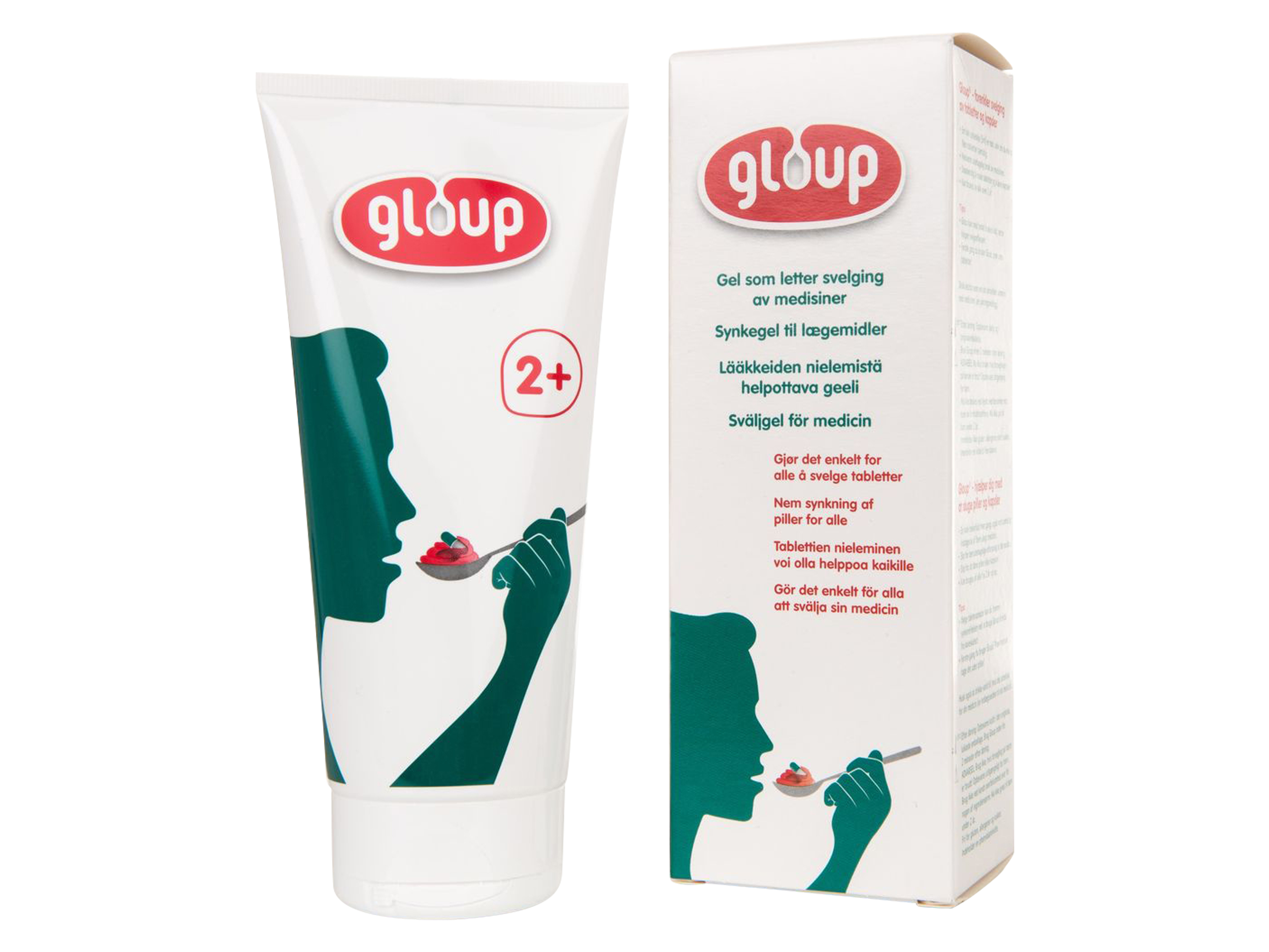 Gloup Svelgegel for tabletter og kapsler, 150 ml