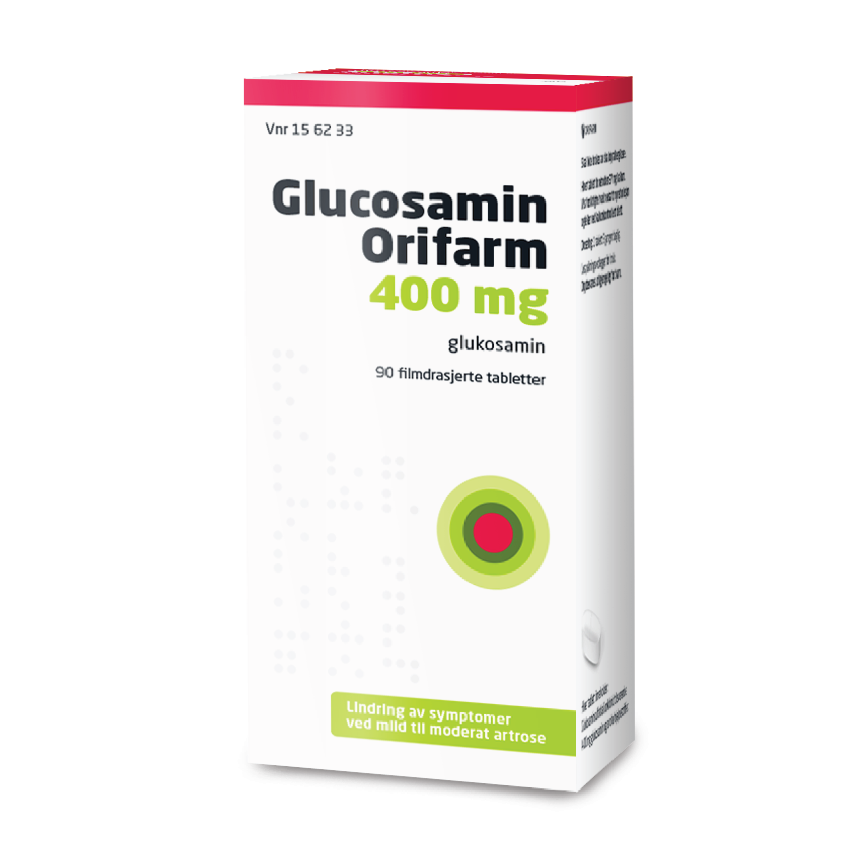 Glucosamin Orifarm 400 mg tabletter, 90 stk.