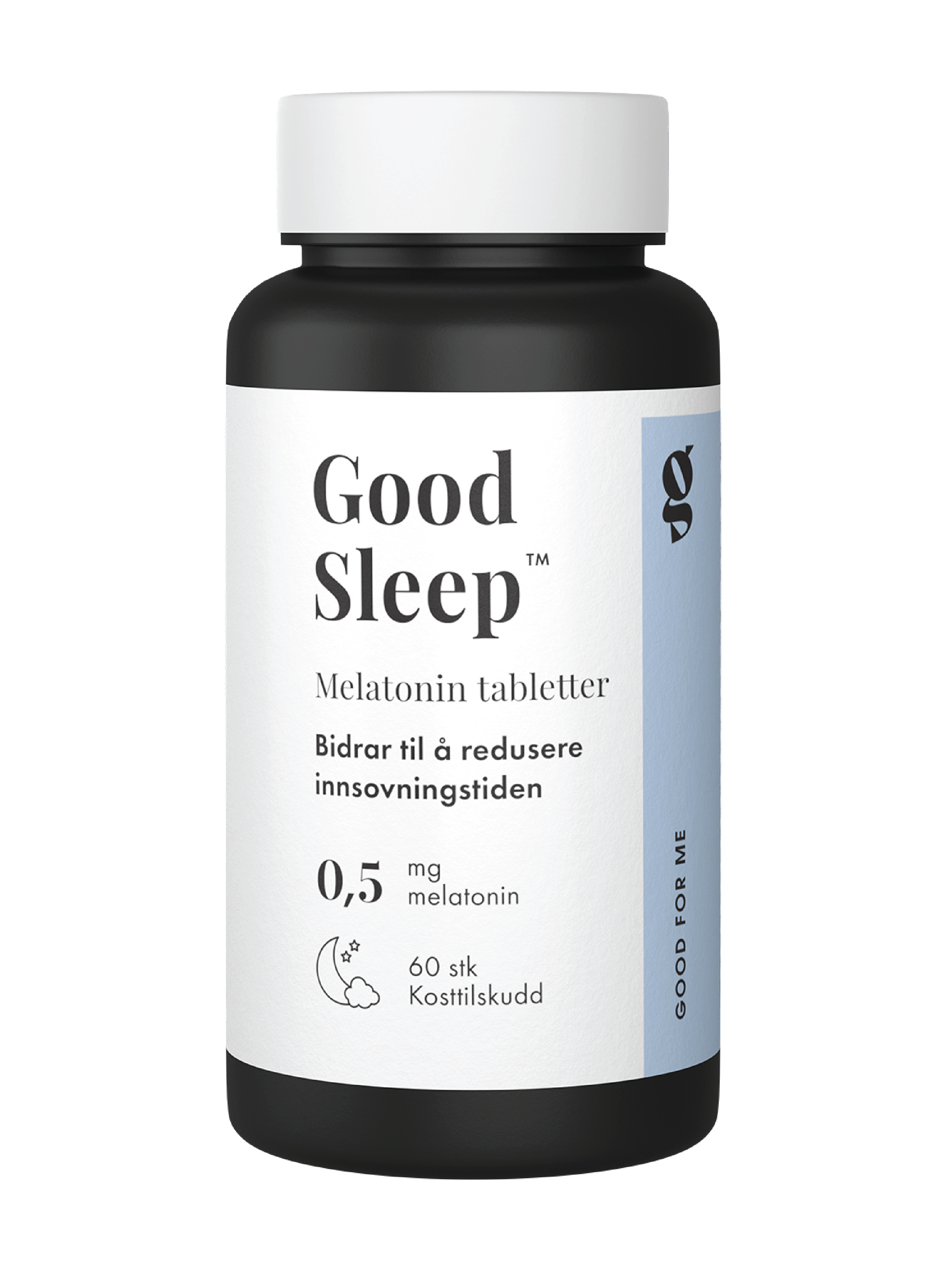 Good For Me Good Sleep 0,5 mg Melatonin tabletter, 60 stk.