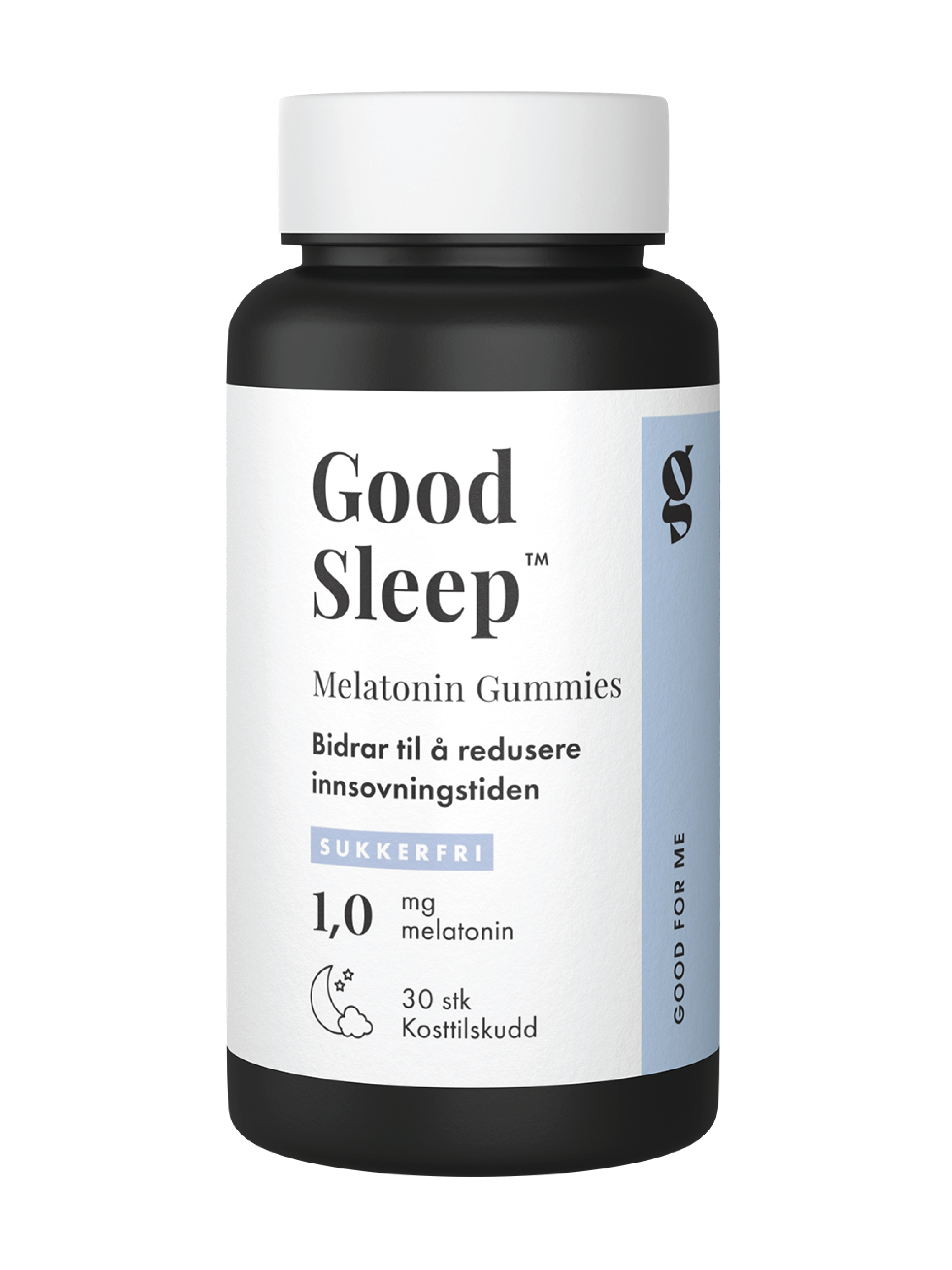 Good For Me Good Sleep 1 mg Melatonin Gummies, Bjørnebær, 30 stk.