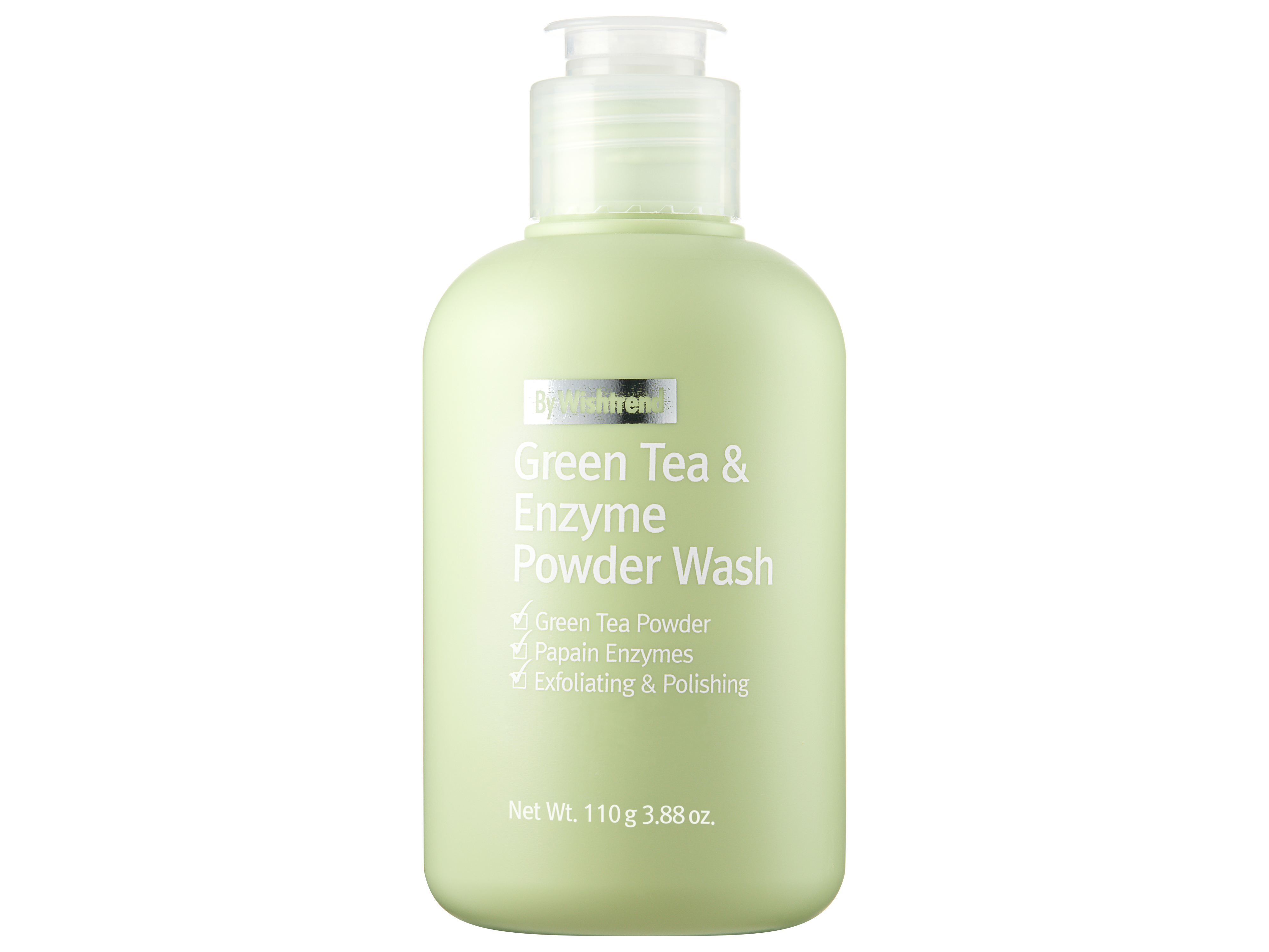 By Wishtrend Green Tea & Enzyme Powder Wash, 110 gram